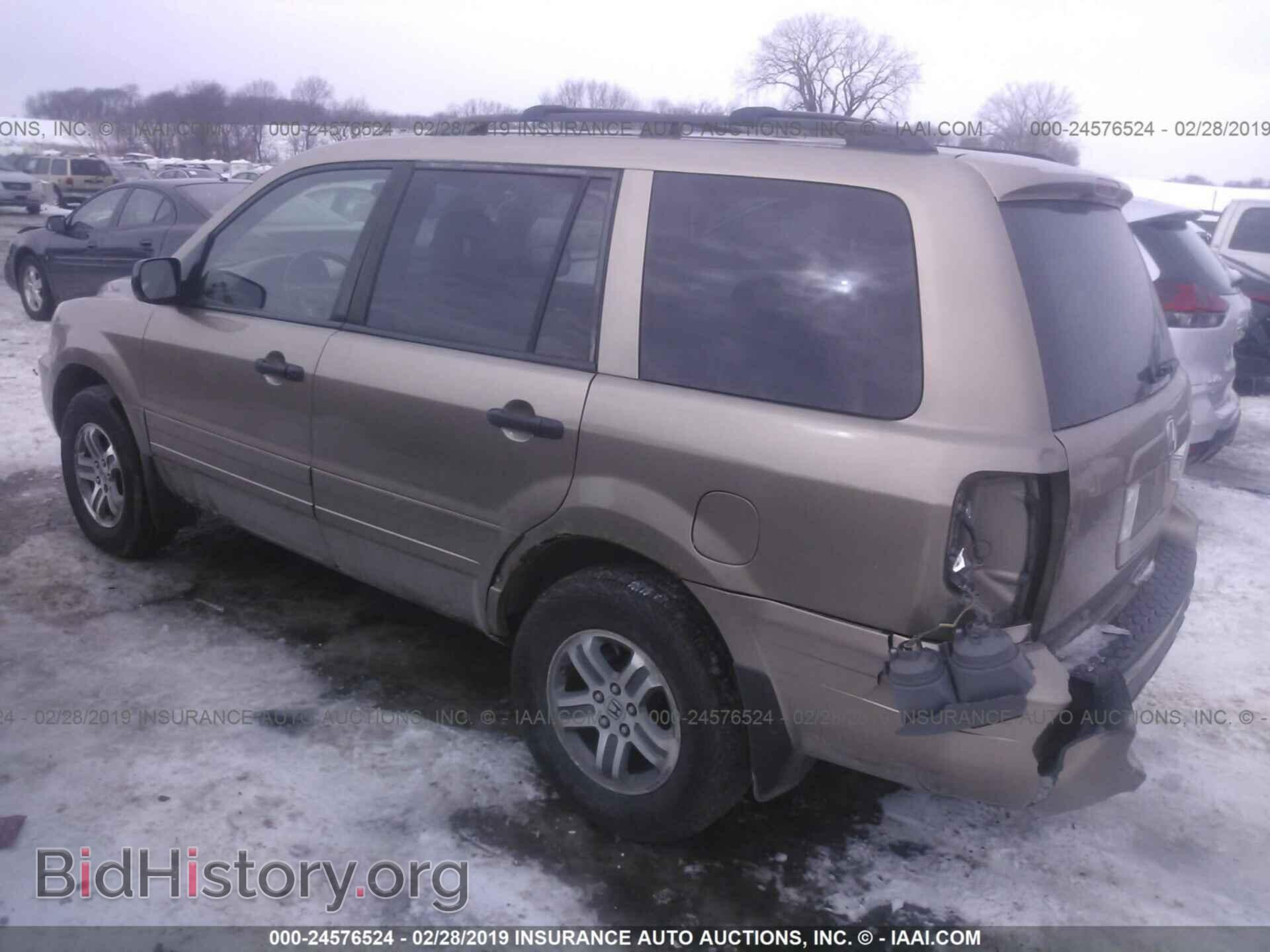 2005 HONDA PILOT - VIN: 2HKYF18535H507041 - Фото 3