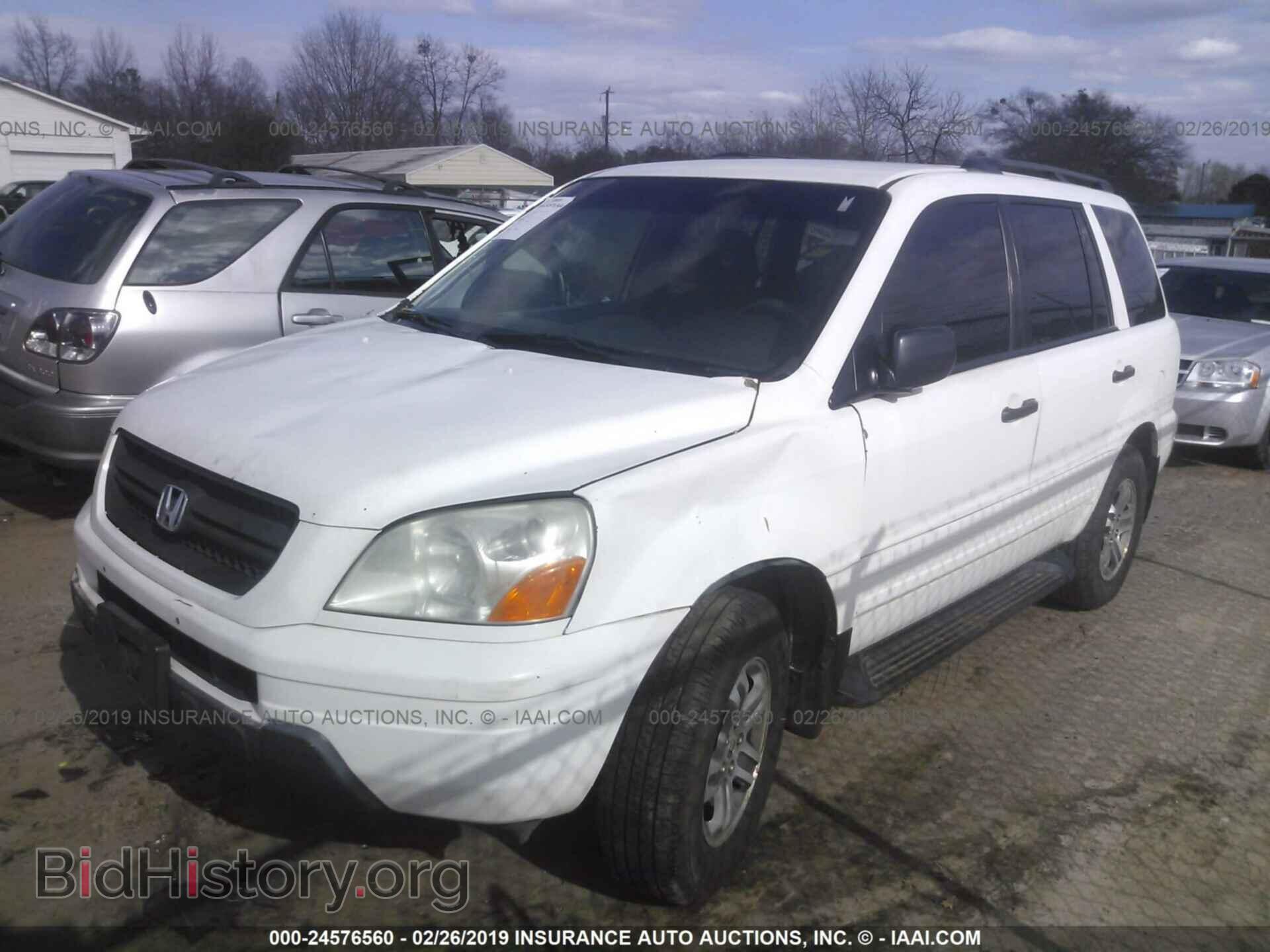 2005 HONDA PILOT - VIN: 2HKYF18415H545875 - Фото 2