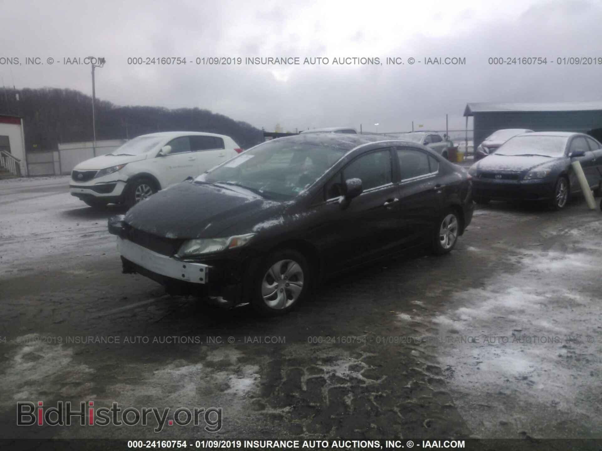 2013 HONDA CIVIC - VIN: 2HGFB2F55DH586880 - Фото 2