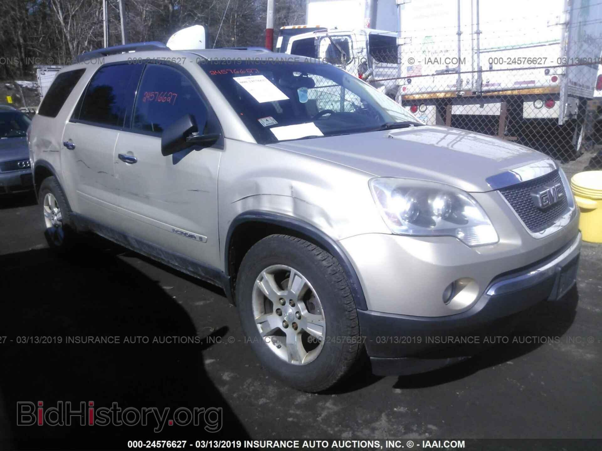 Photo 1GKEV13748J201366 - GMC ACADIA 2008