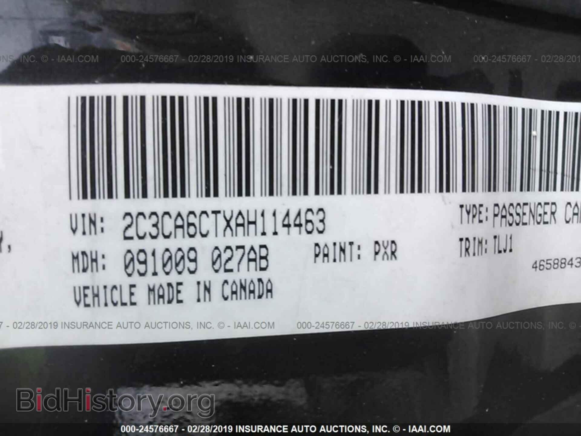 2010 CHRYSLER 300C - VIN: 2C3CA6CTXAH114463 - Photo 9