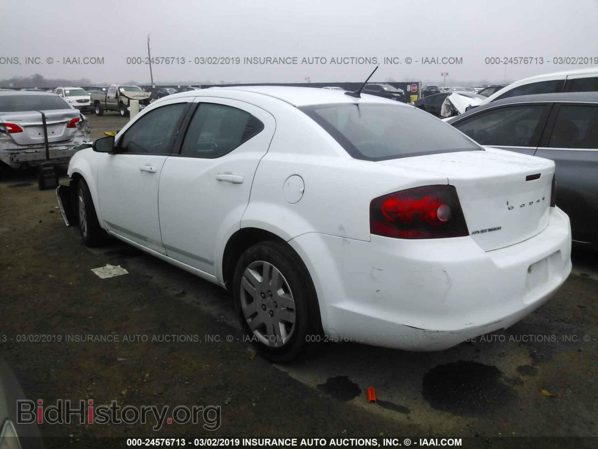 2012 DODGE AVENGER - VIN: 1C3CDZAB7CN325374 - Фото 3