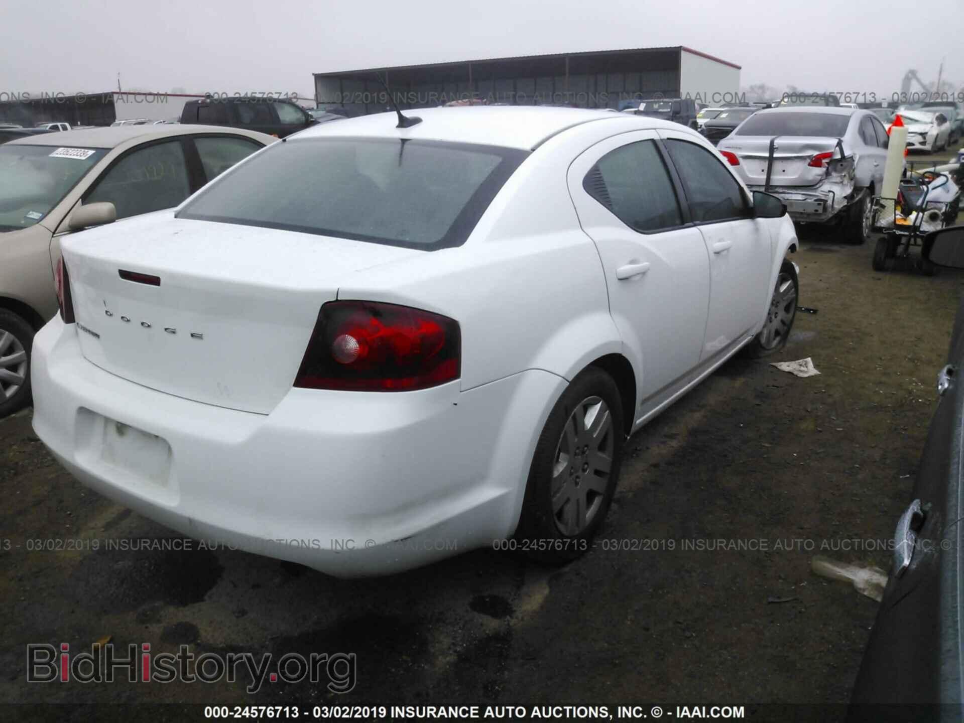 2012 DODGE AVENGER - VIN: 1C3CDZAB7CN325374 - Фото 4