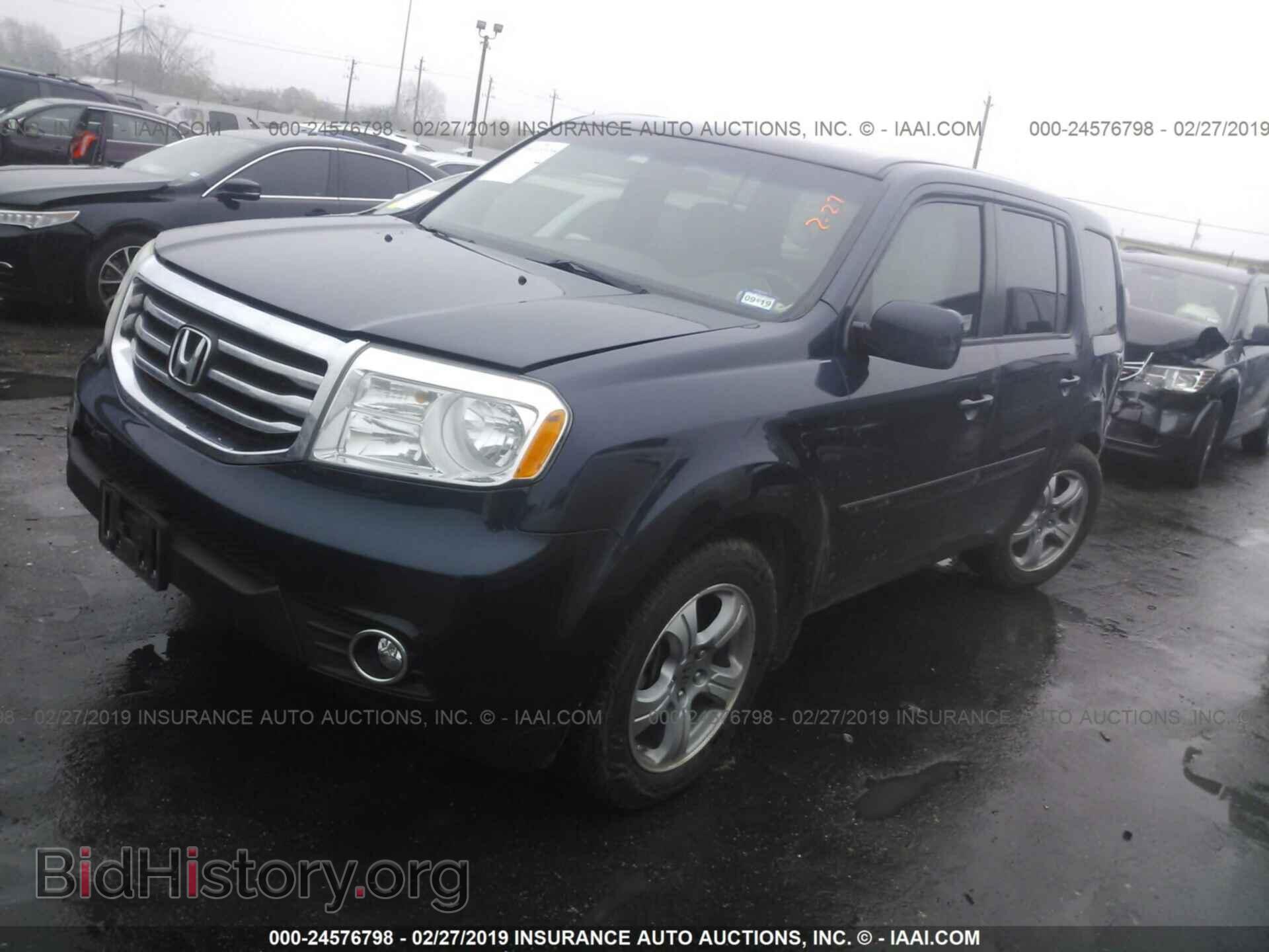 2012 HONDA PILOT - VIN: 5FNYF3H44CB037634 - Фото 2