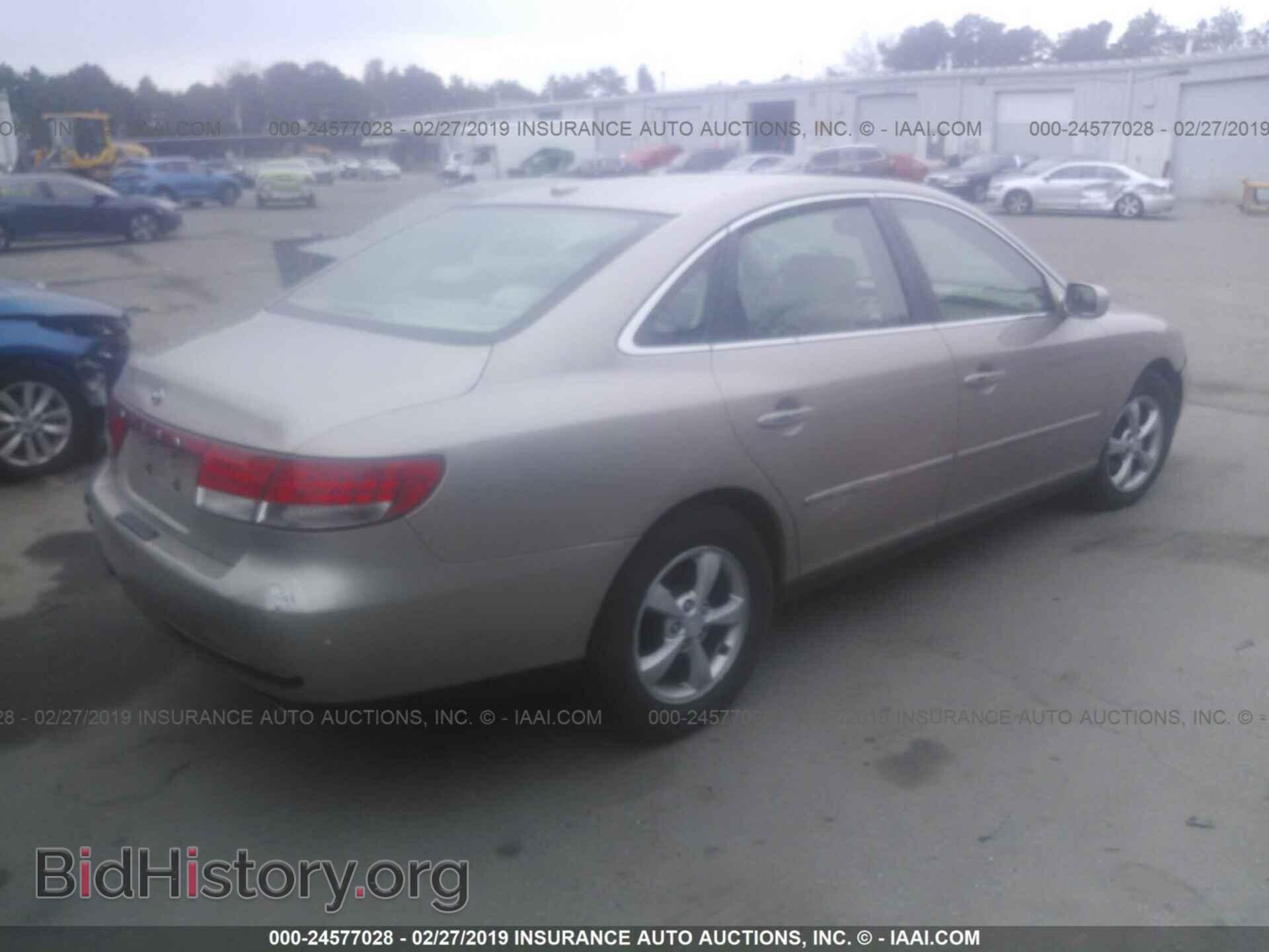 2007 HYUNDAI AZERA - VIN: KMHFC46D17A240886 - Фото 4