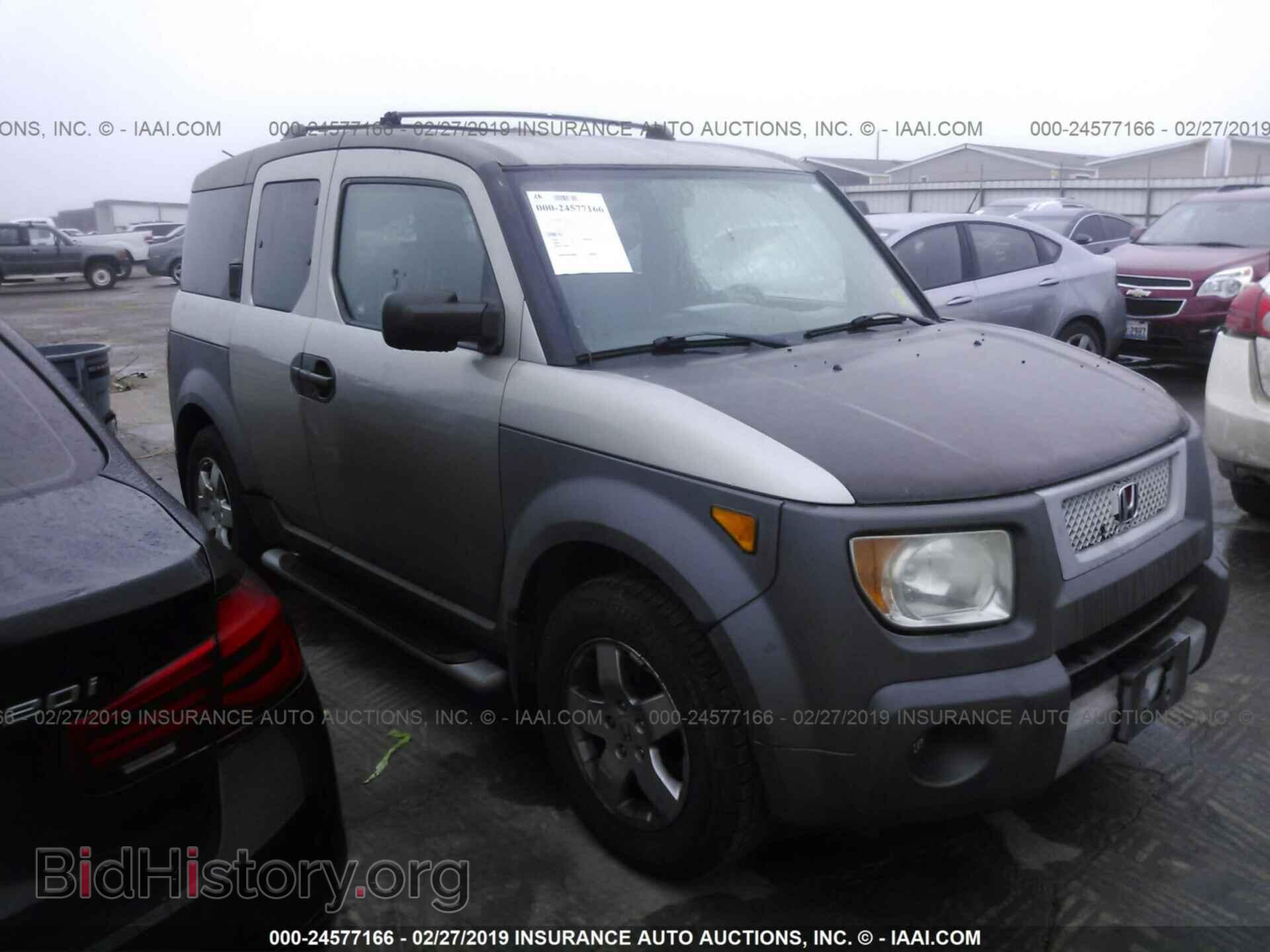 Фотография 5J6YH28593L036855 - HONDA ELEMENT 2003