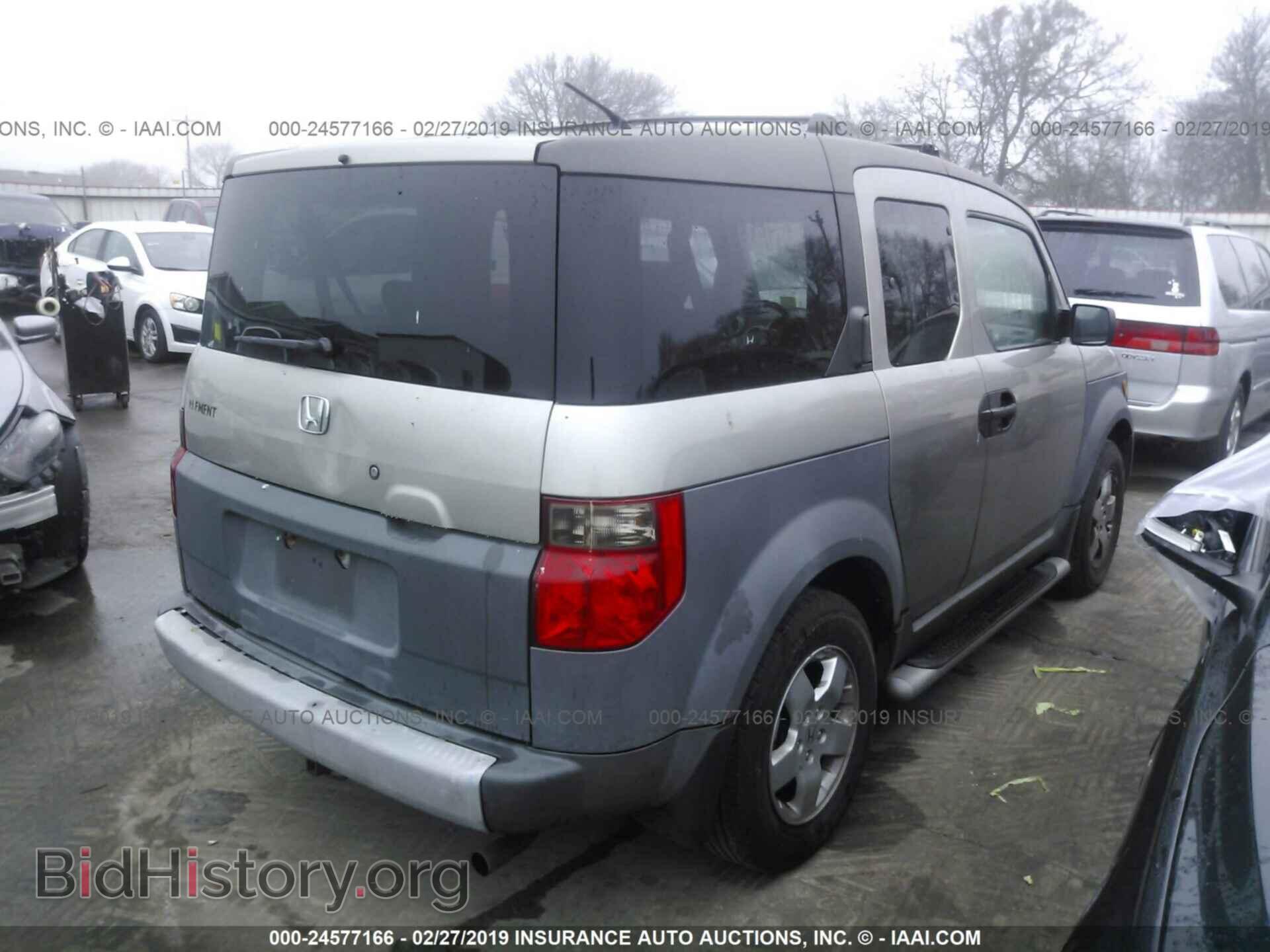 2003 HONDA ELEMENT - VIN: 5J6YH28593L036855 - Фото 4