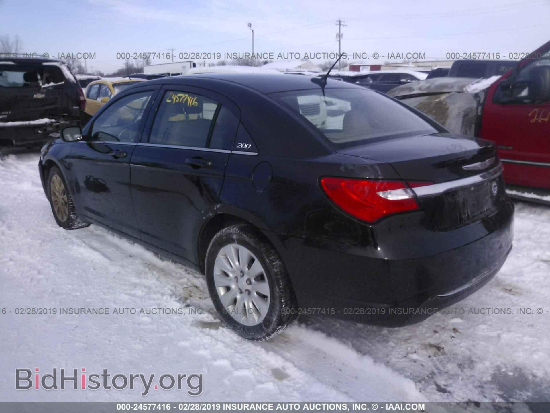 2012 CHRYSLER 200 - VIN: 1C3CCBAB2CN179699 - Фото 3