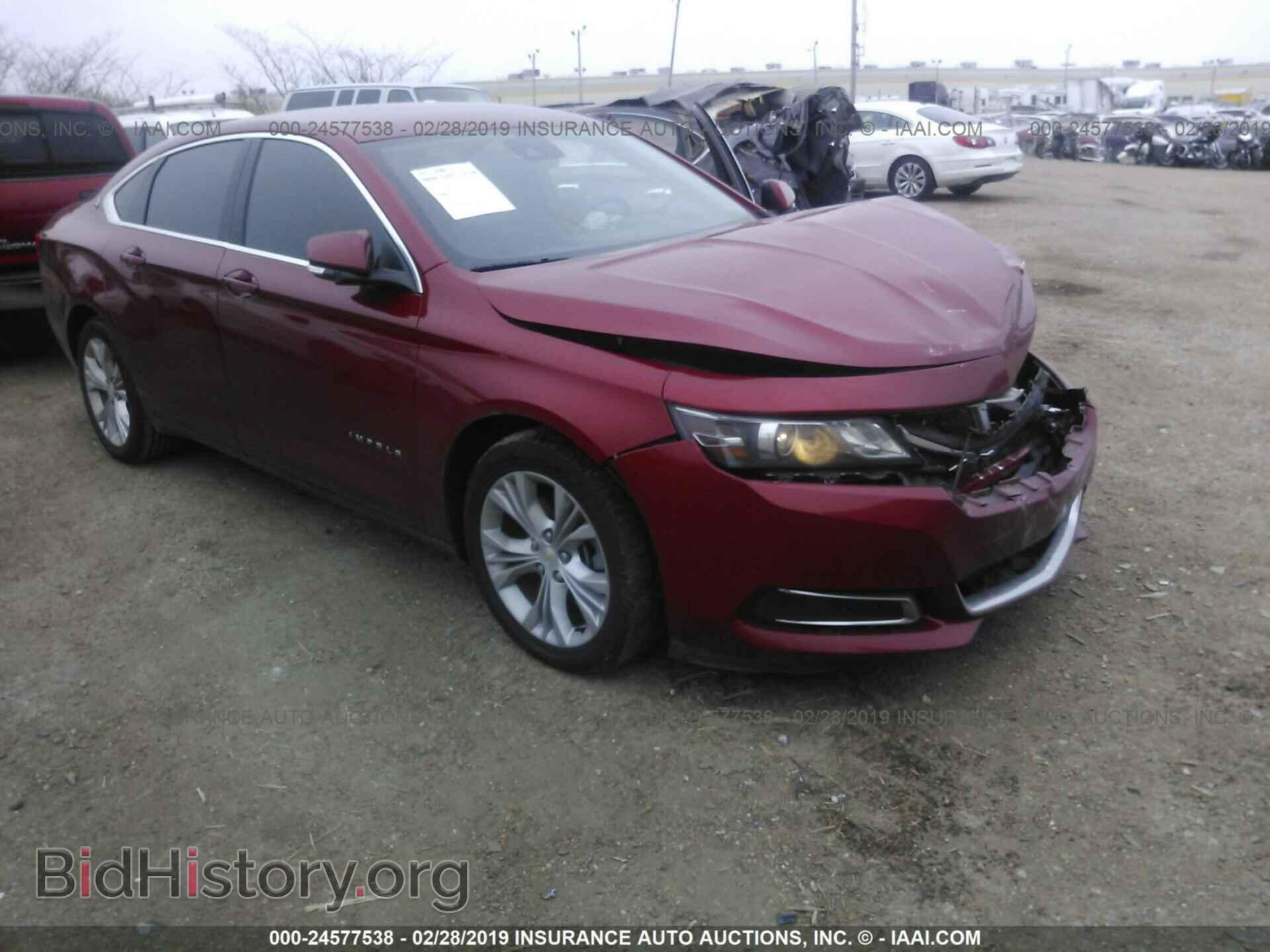 Фотография 2G1125S31E9193946 - CHEVROLET IMPALA 2014