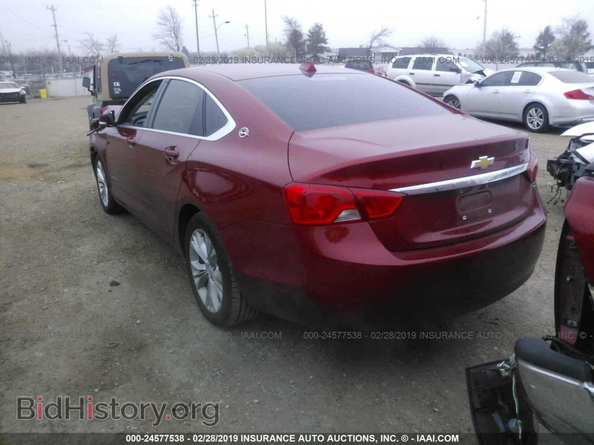 2014 CHEVROLET IMPALA - VIN: 2G1125S31E9193946 - Фото 3