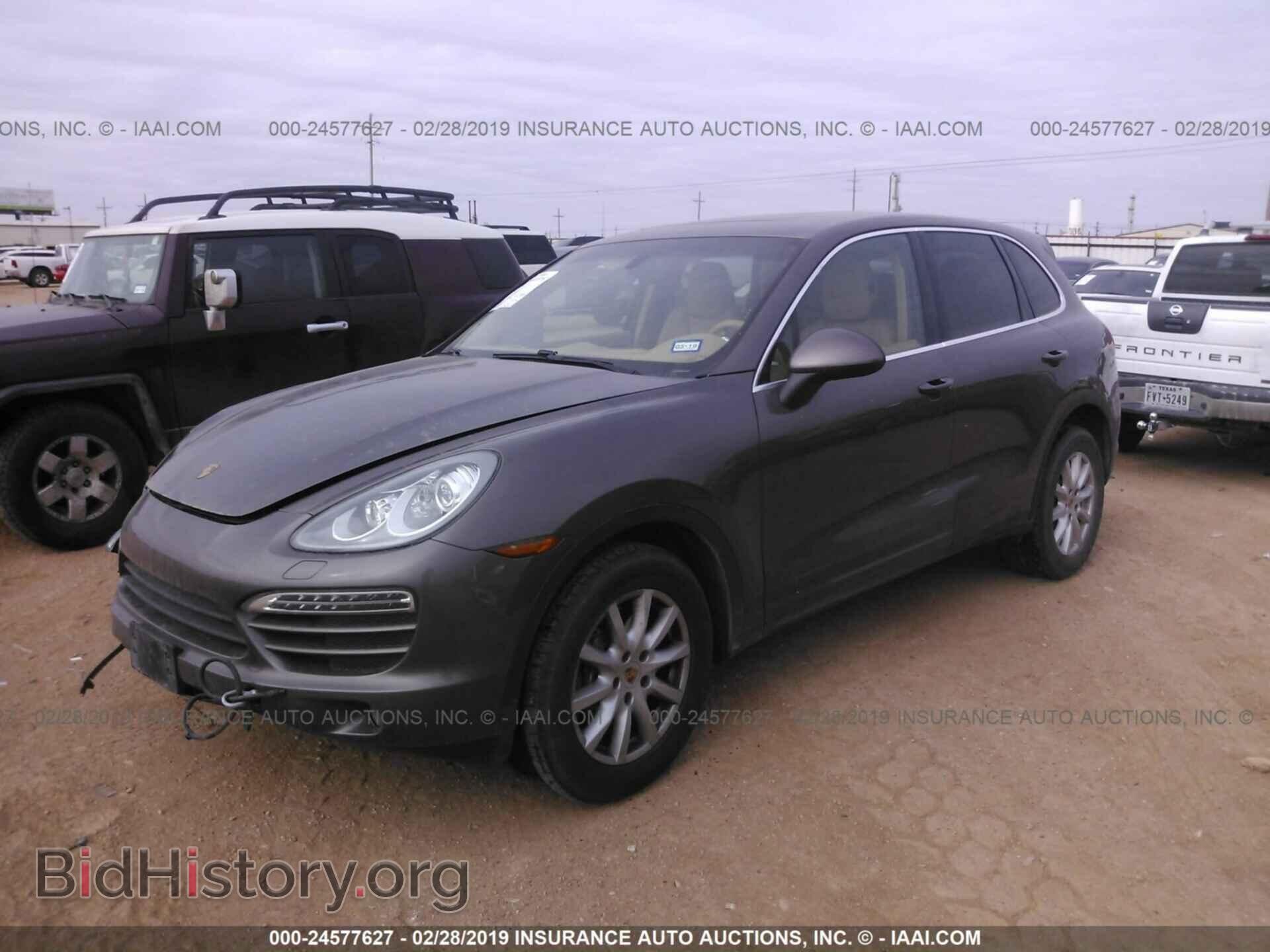 2013 PORSCHE CAYENNE - VIN: WP1AA2A2XDLA10910 - Фото 2