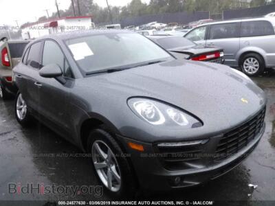 2018 Porsche MACAN, gray — VIN WP1AA2A54JLB21085, IAAI