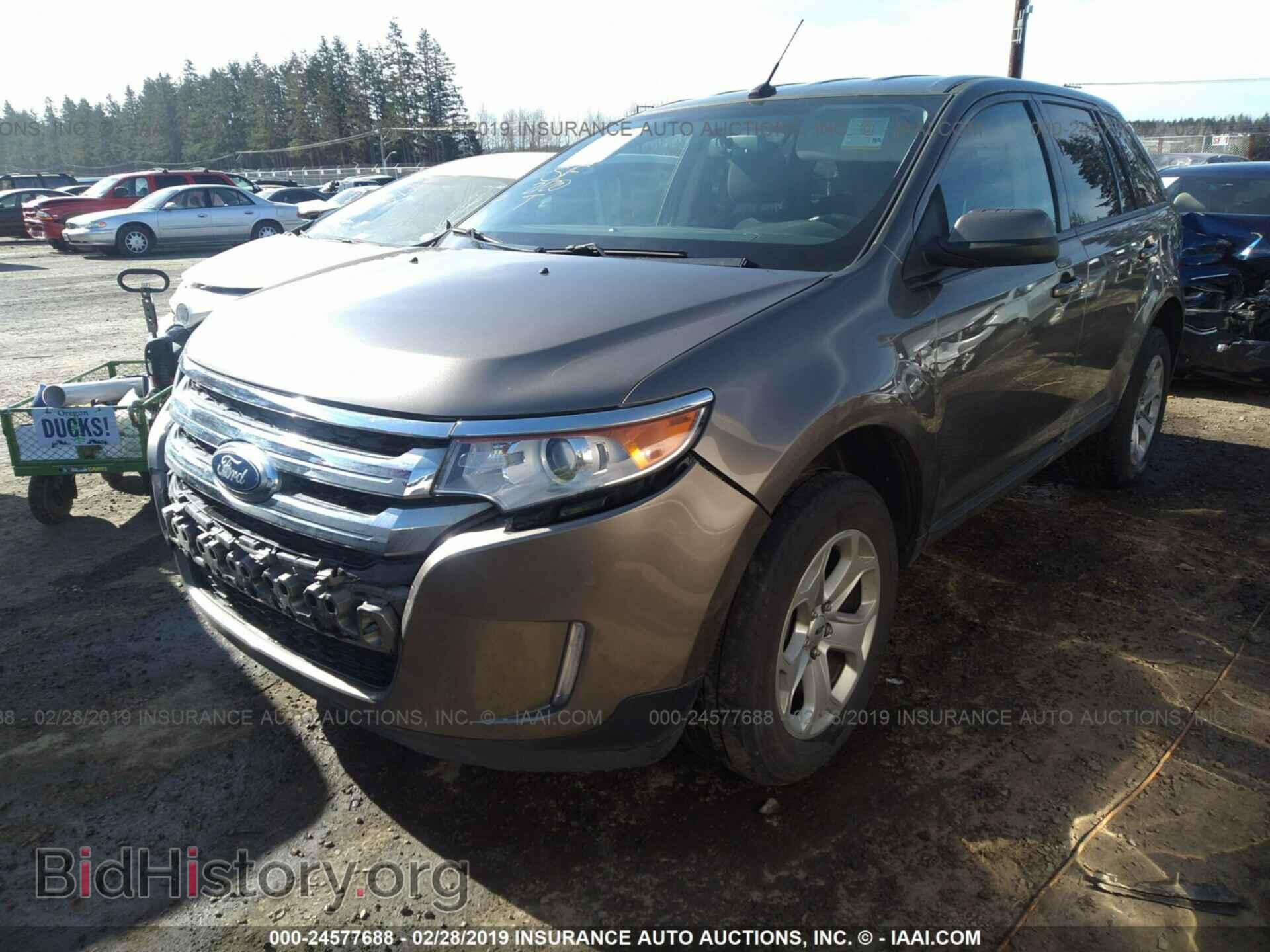 2013 FORD EDGE - VIN: 2FMDK4JC0DBC13333 - Фото 2