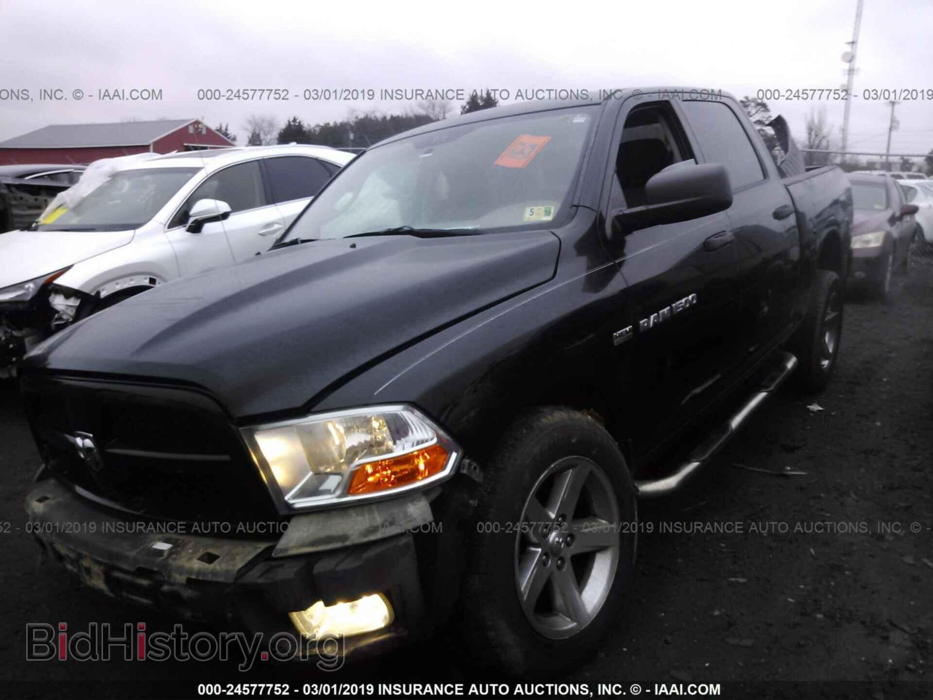 2012 DODGE RAM 1500 - VIN: 1C6RD6KTXCS141809 - Фото 2