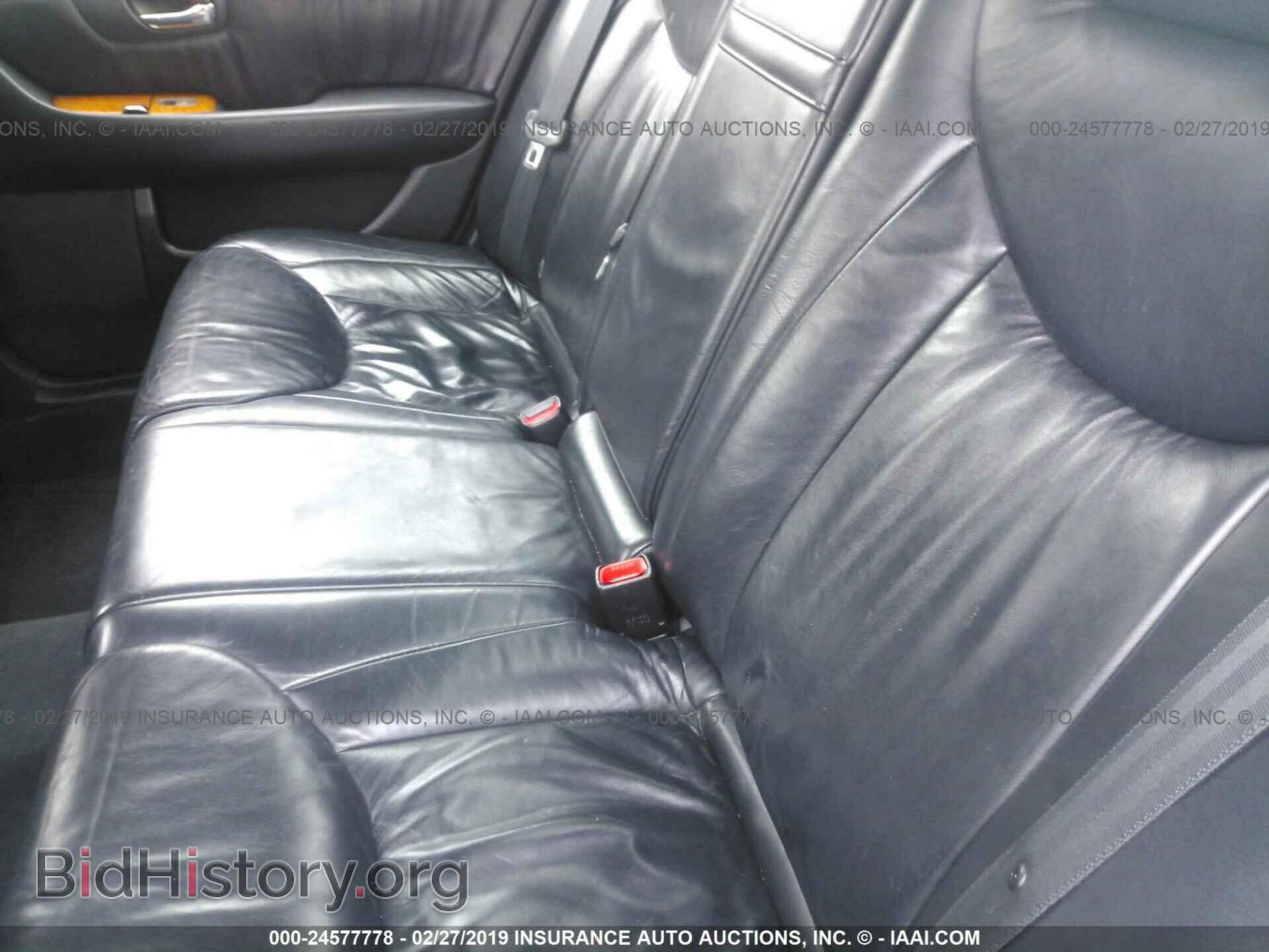2002 LEXUS LS - VIN: JTHBN30F620057062 - Фото 8