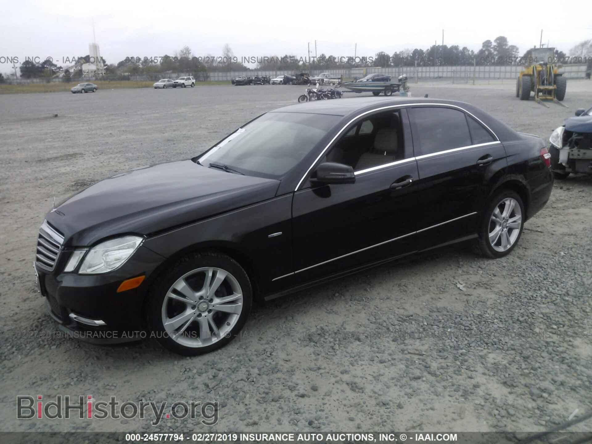 2012 MERCEDES-BENZ E - VIN: WDDHF8JB5CA606558 - Фото 2