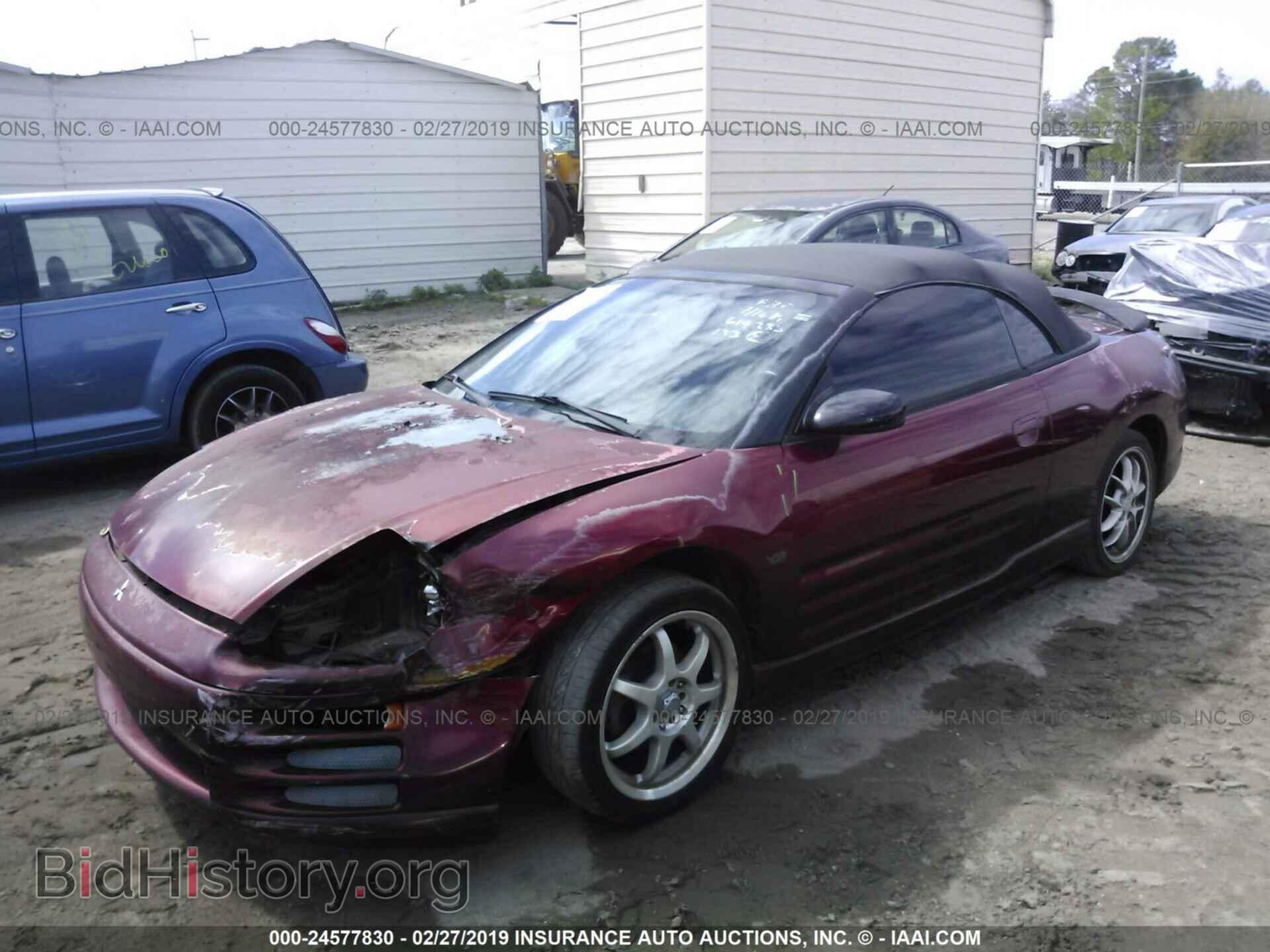 2002 MITSUBISHI ECLIPSE - VIN: 4A3AE85H02E049723 - Фото 2