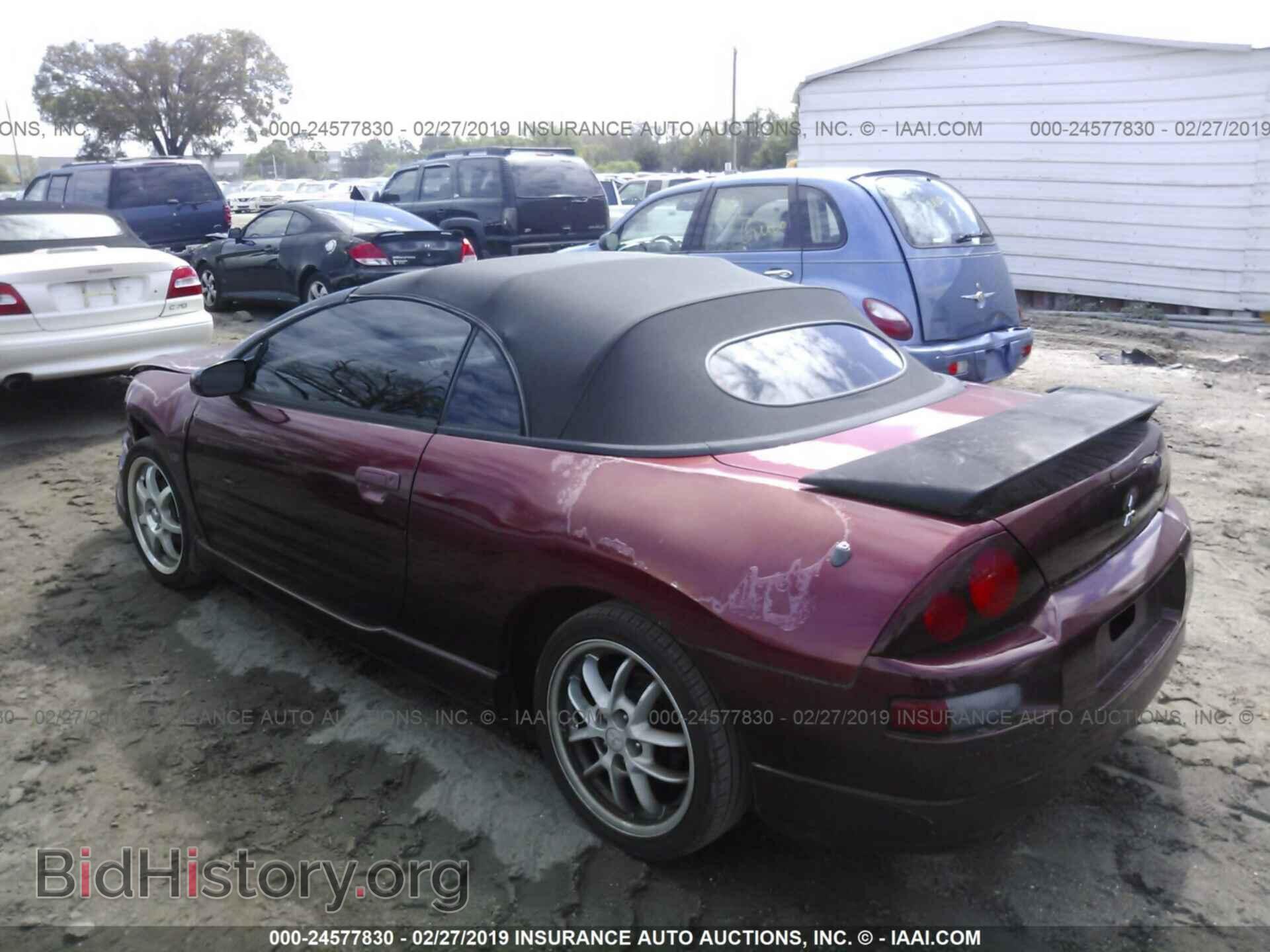 2002 MITSUBISHI ECLIPSE - VIN: 4A3AE85H02E049723 - Фото 3