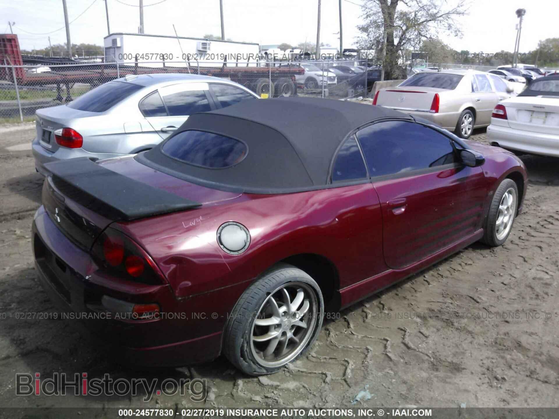 2002 MITSUBISHI ECLIPSE - VIN: 4A3AE85H02E049723 - Фото 4