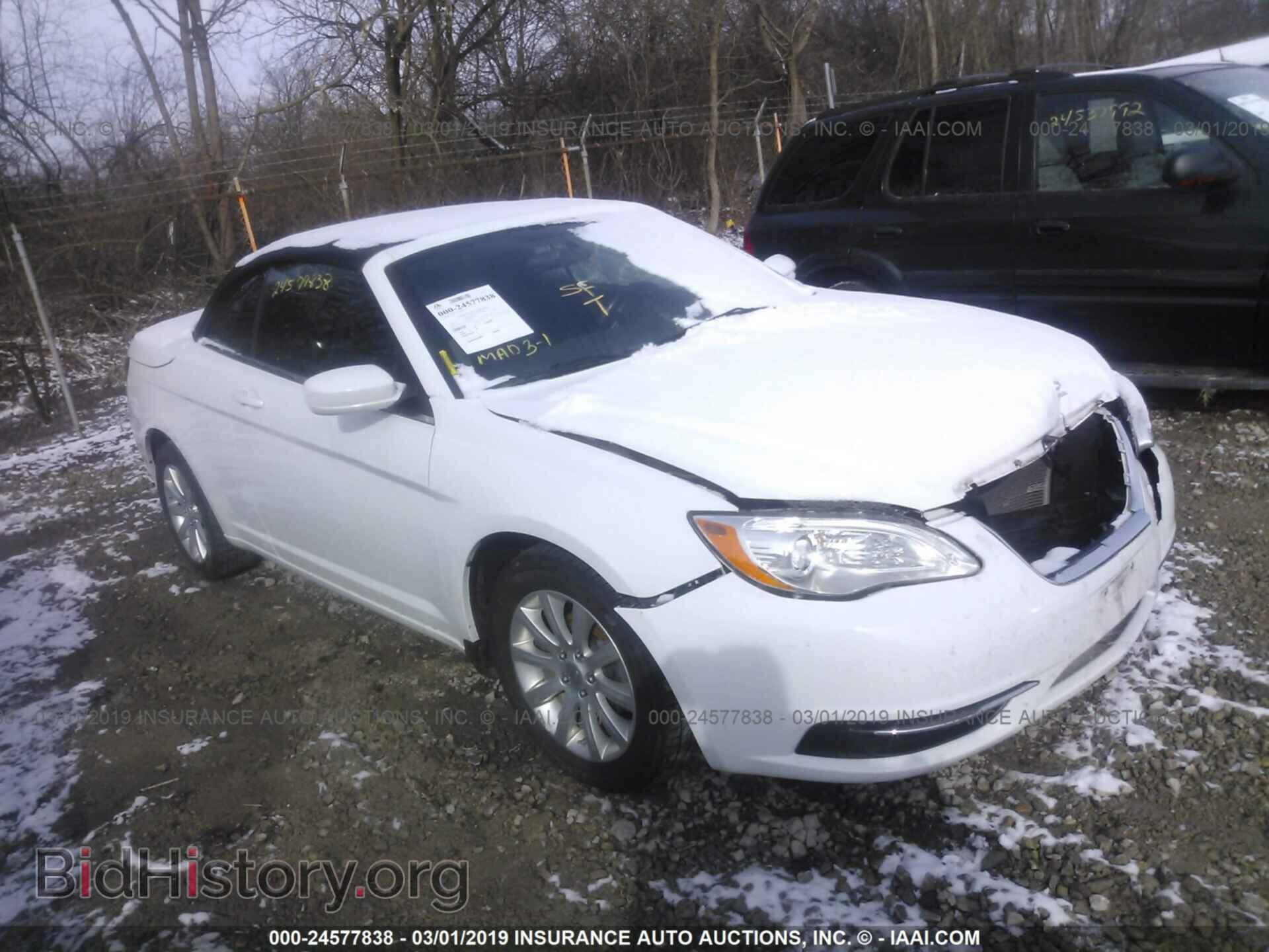 Фотография 1C3BCBEBXCN123550 - CHRYSLER 200 2012