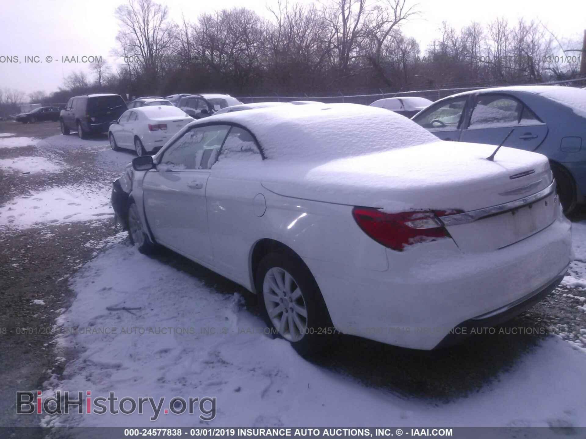 2012 CHRYSLER 200 - VIN: 1C3BCBEBXCN123550 - Фото 3