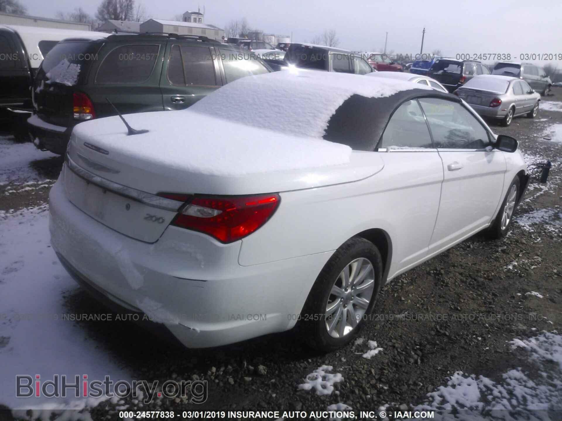 2012 CHRYSLER 200 - VIN: 1C3BCBEBXCN123550 - Фото 4