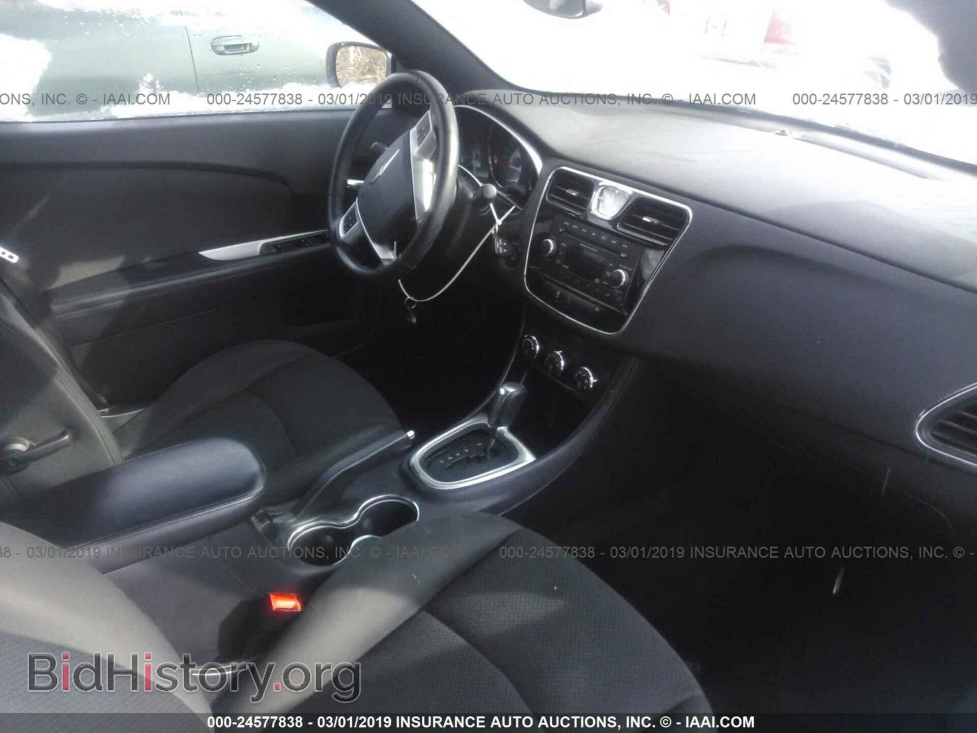 2012 CHRYSLER 200 - VIN: 1C3BCBEBXCN123550 - Фото 5