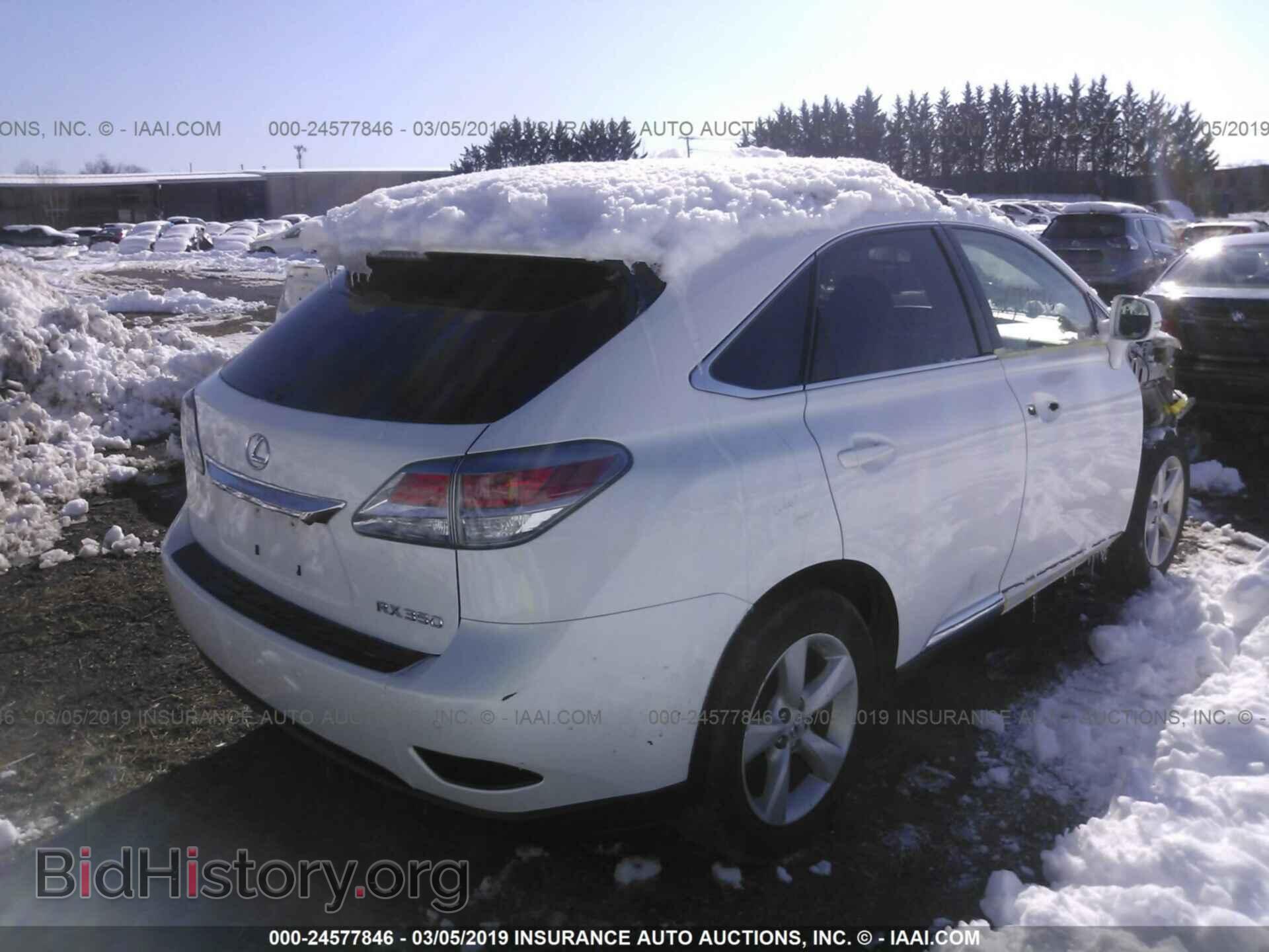 2015 LEXUS RX - VIN: 2T2BK1BA0FC277613 - Фото 4
