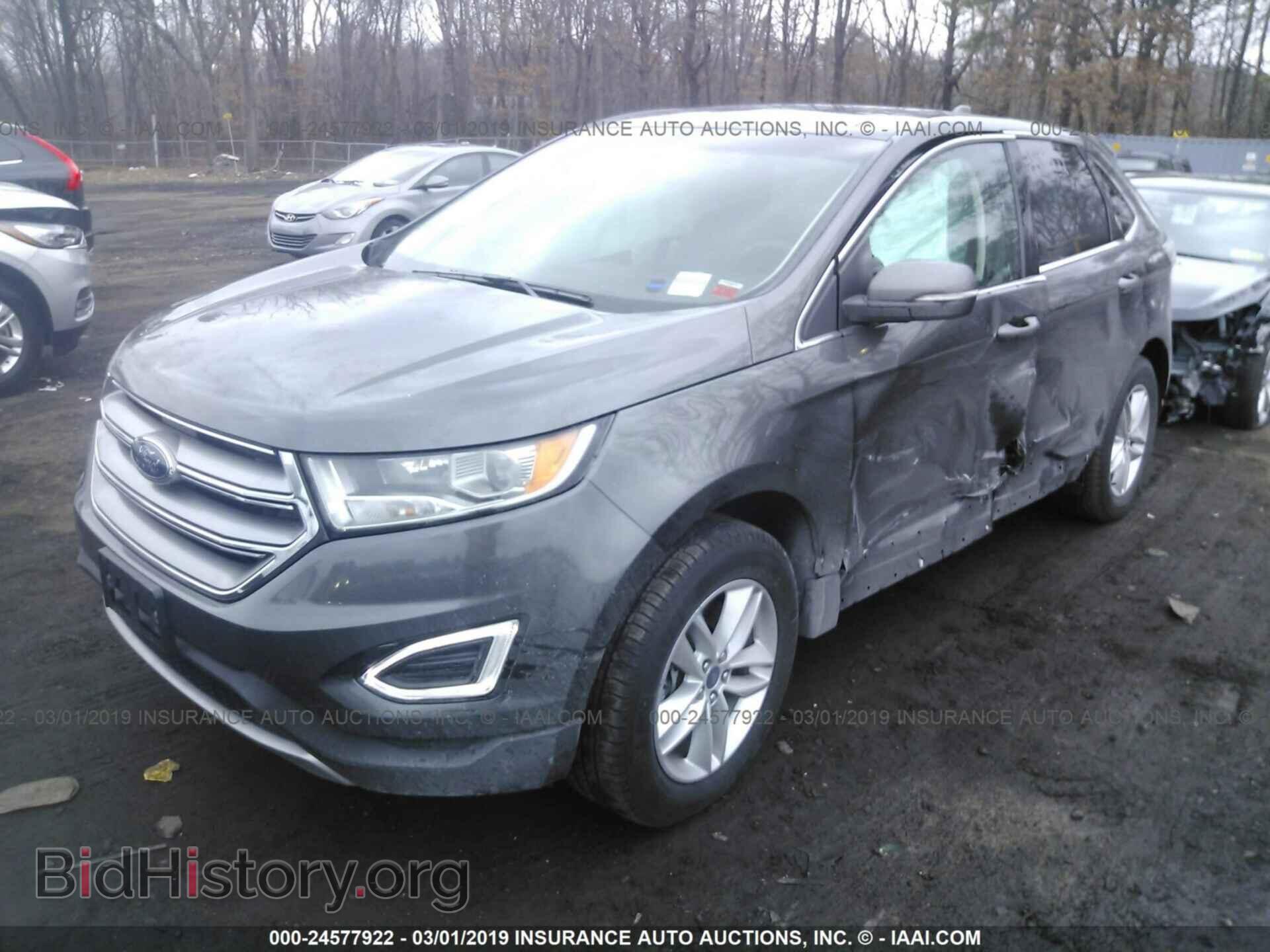 2015 FORD EDGE - VIN: 2FMTK4J96FBC21648 - Фото 2