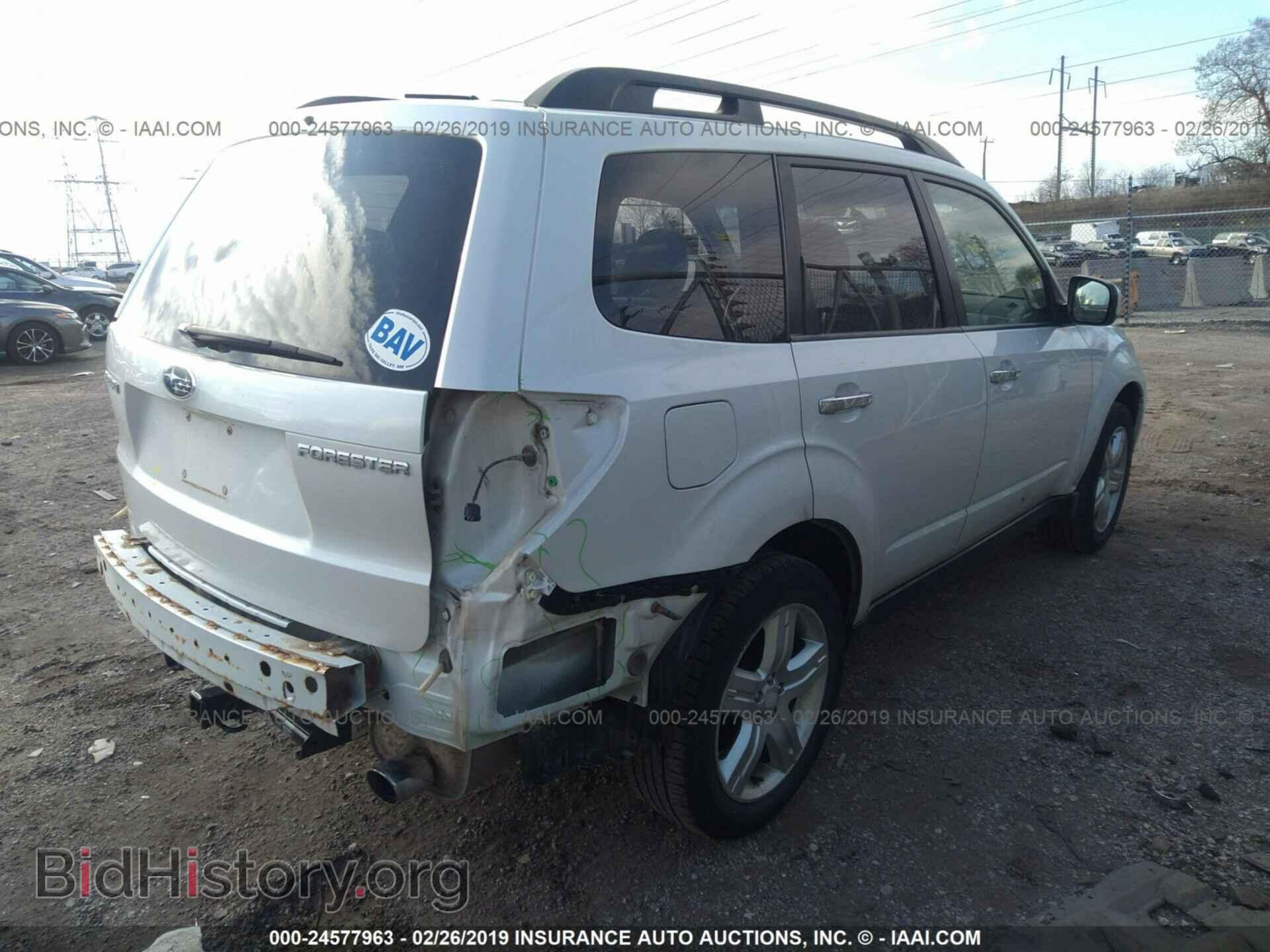 2009 SUBARU FORESTER - VIN: JF2SH636X9H775975 - Фото 4