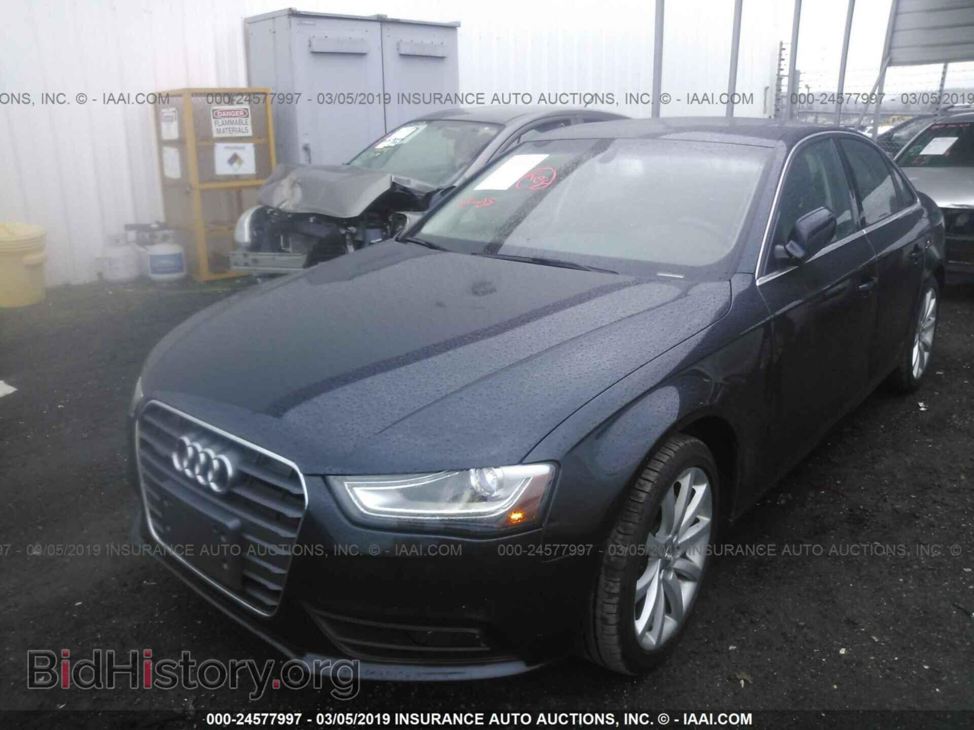 2013 AUDI A4 - VIN: WAUFFAFL9DN003016 - Фото 2
