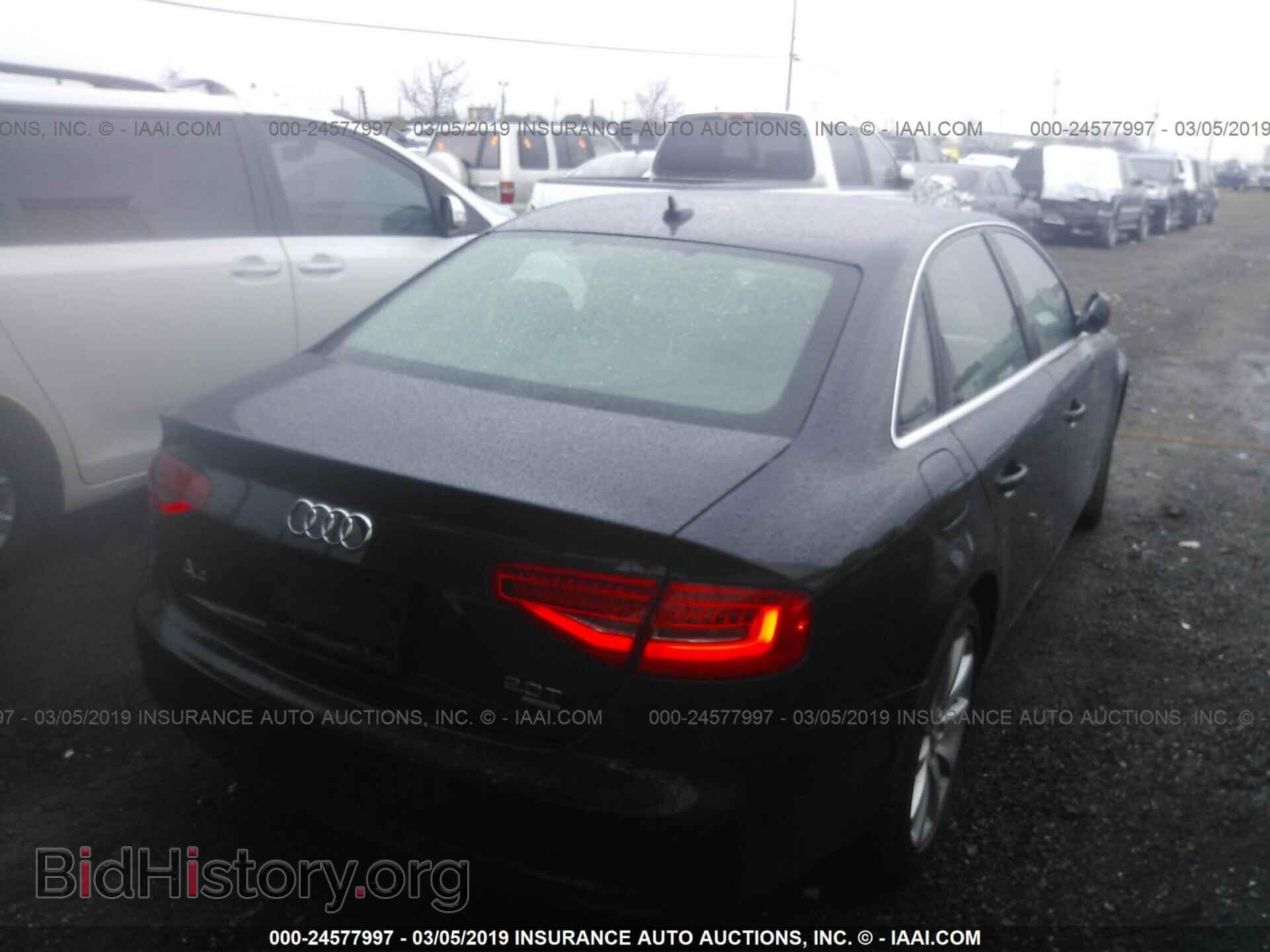 2013 AUDI A4 - VIN: WAUFFAFL9DN003016 - Фото 4
