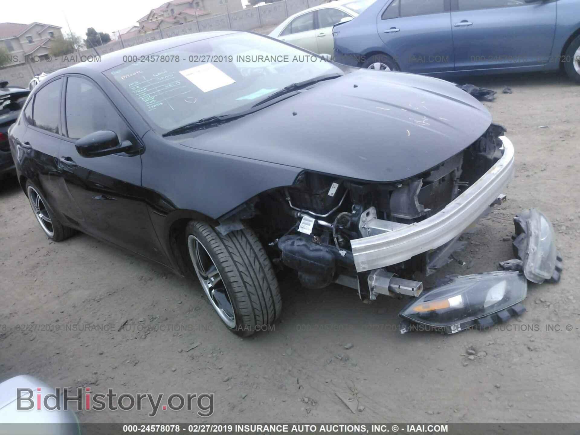 Photo 1C3CDFBB9GD593285 - DODGE DART 2016