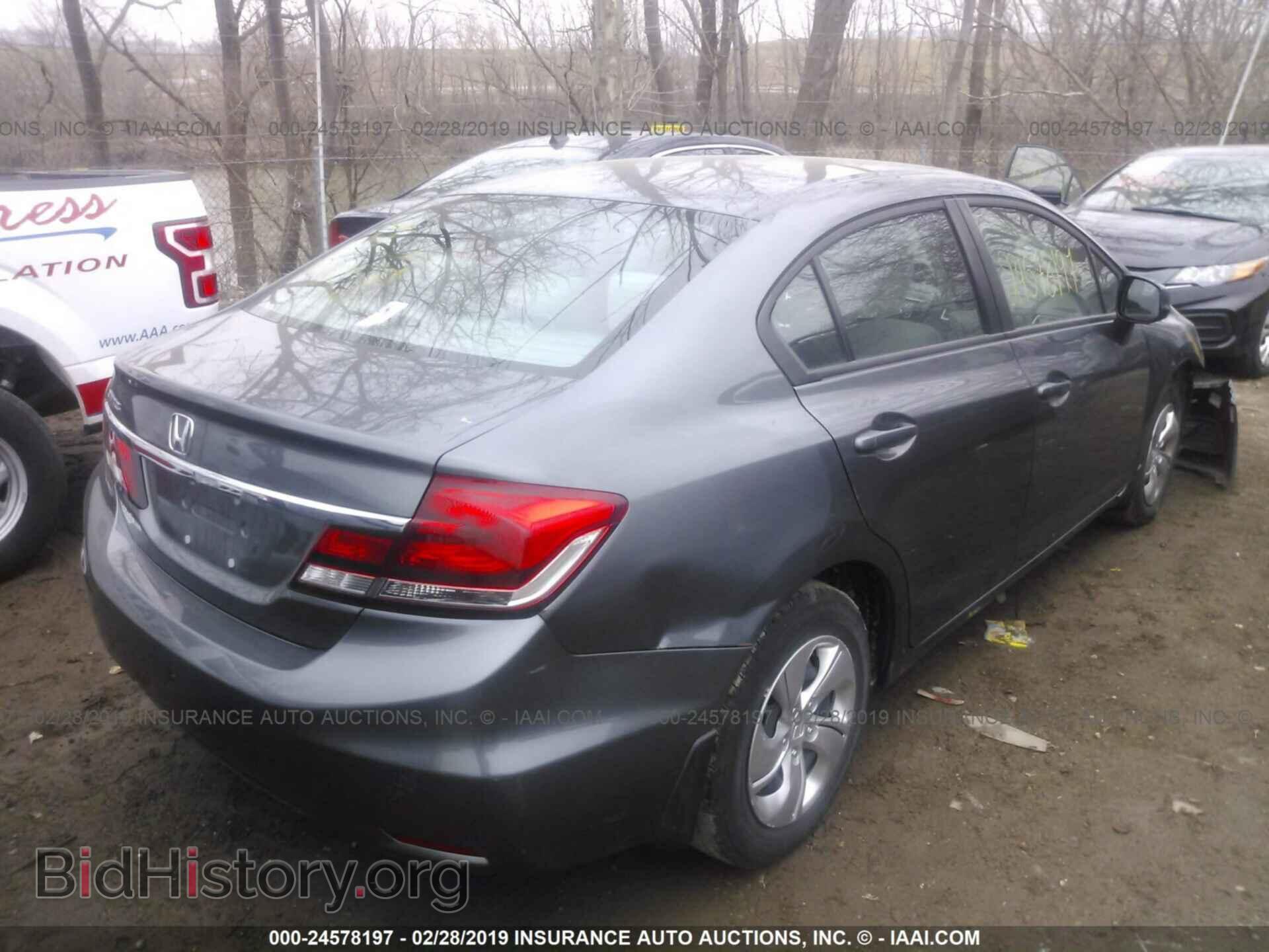 2013 HONDA CIVIC - VIN: 19XFB2F51DE093787 - Photo 4