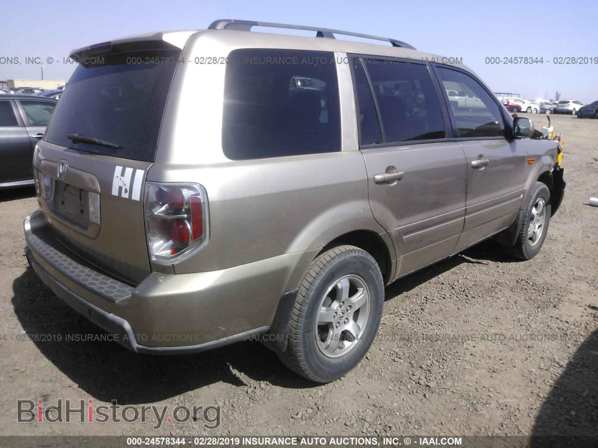 2006 HONDA PILOT - VIN: 5FNYF28536B035669 - Фото 4