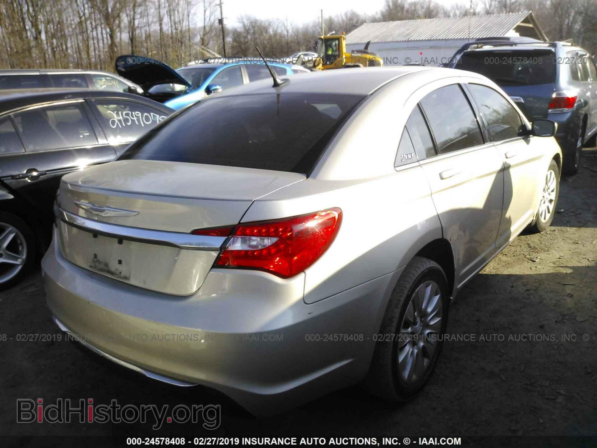 2013 CHRYSLER 200 - VIN: 1C3CCBAG3DN722166 - Photo 4