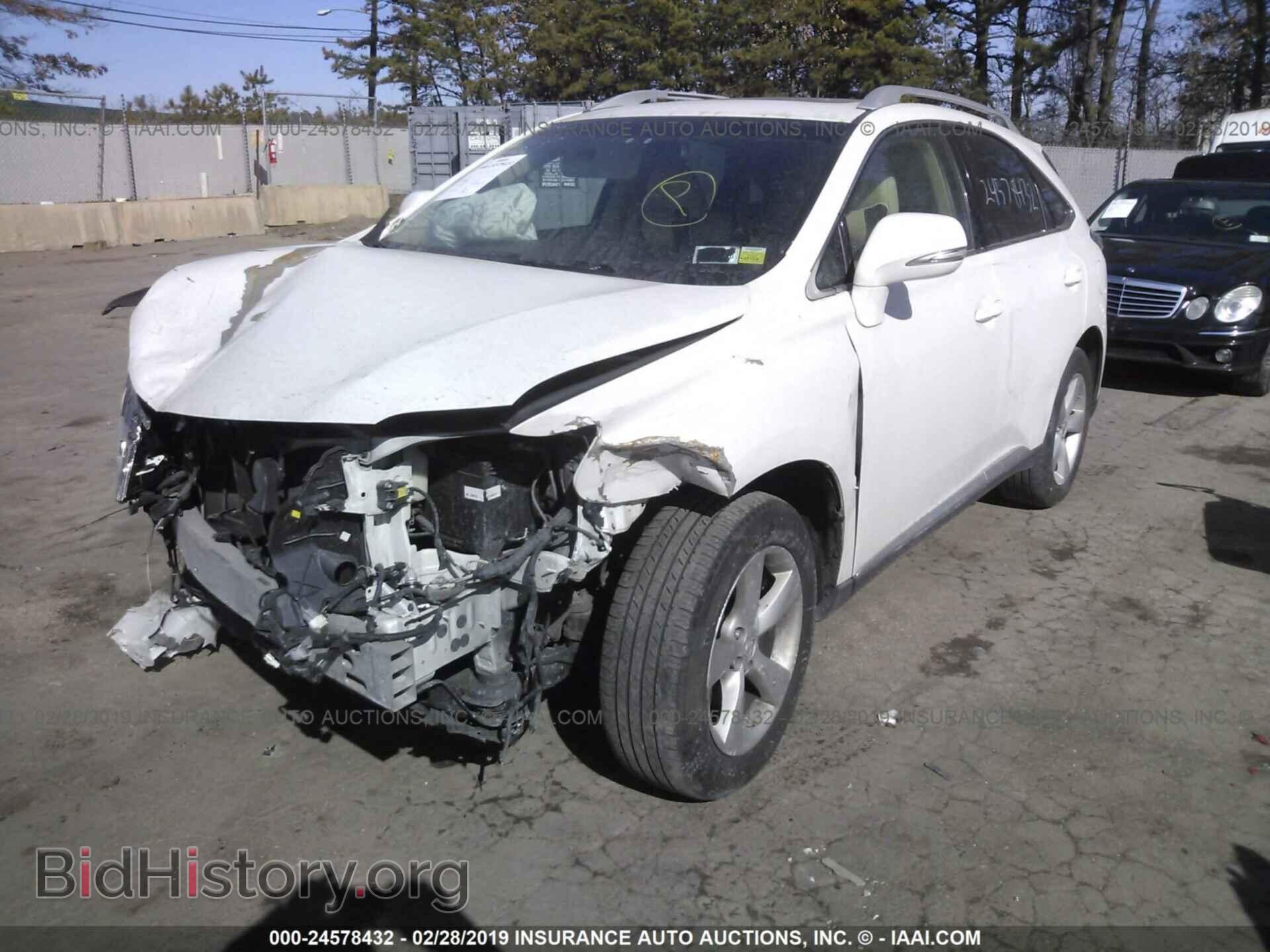2015 LEXUS RX - VIN: 2T2BK1BA2FC315875 - Фото 2
