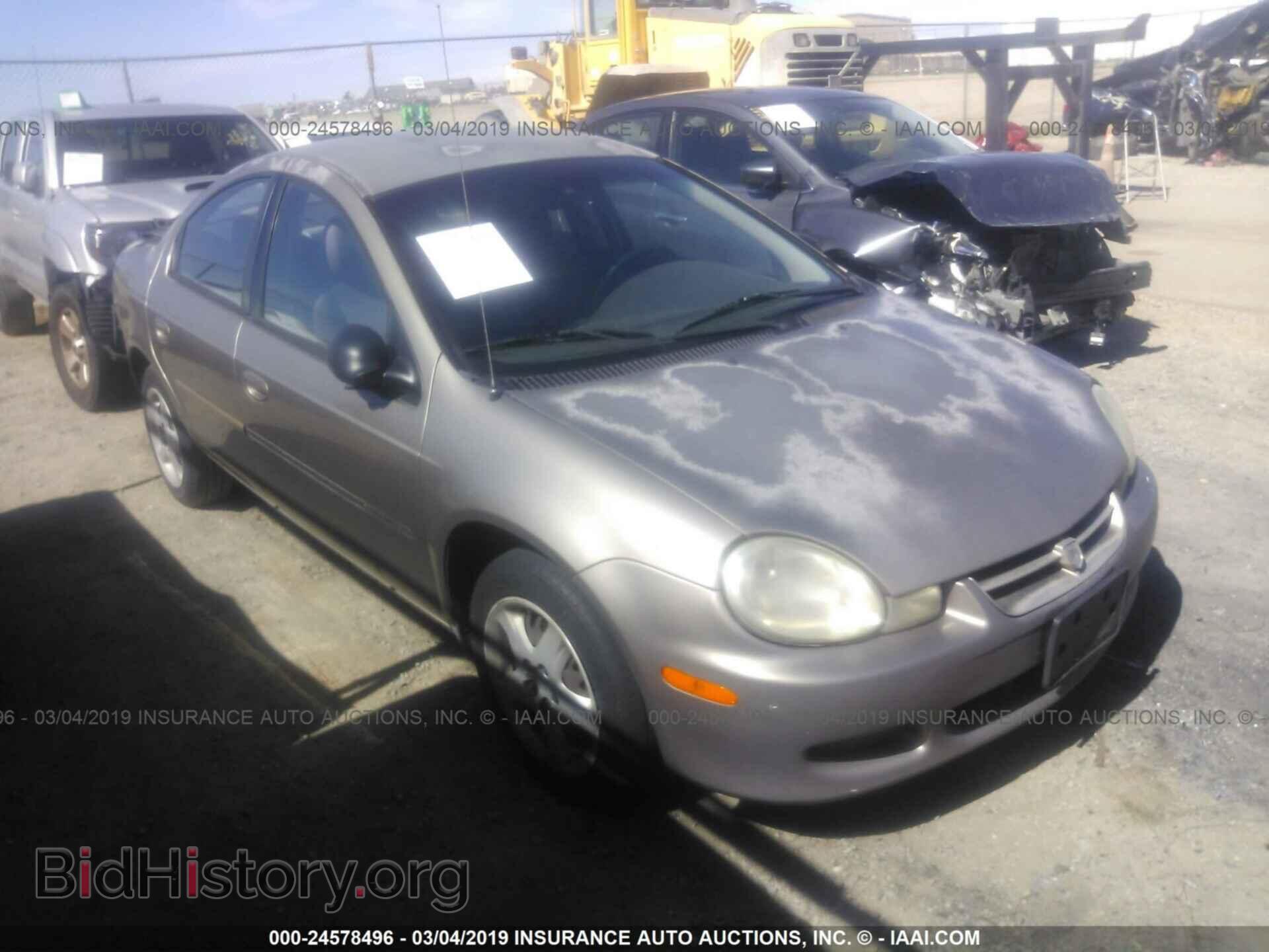 Photo 1B3AS46C72D595384 - DODGE NEON 2002
