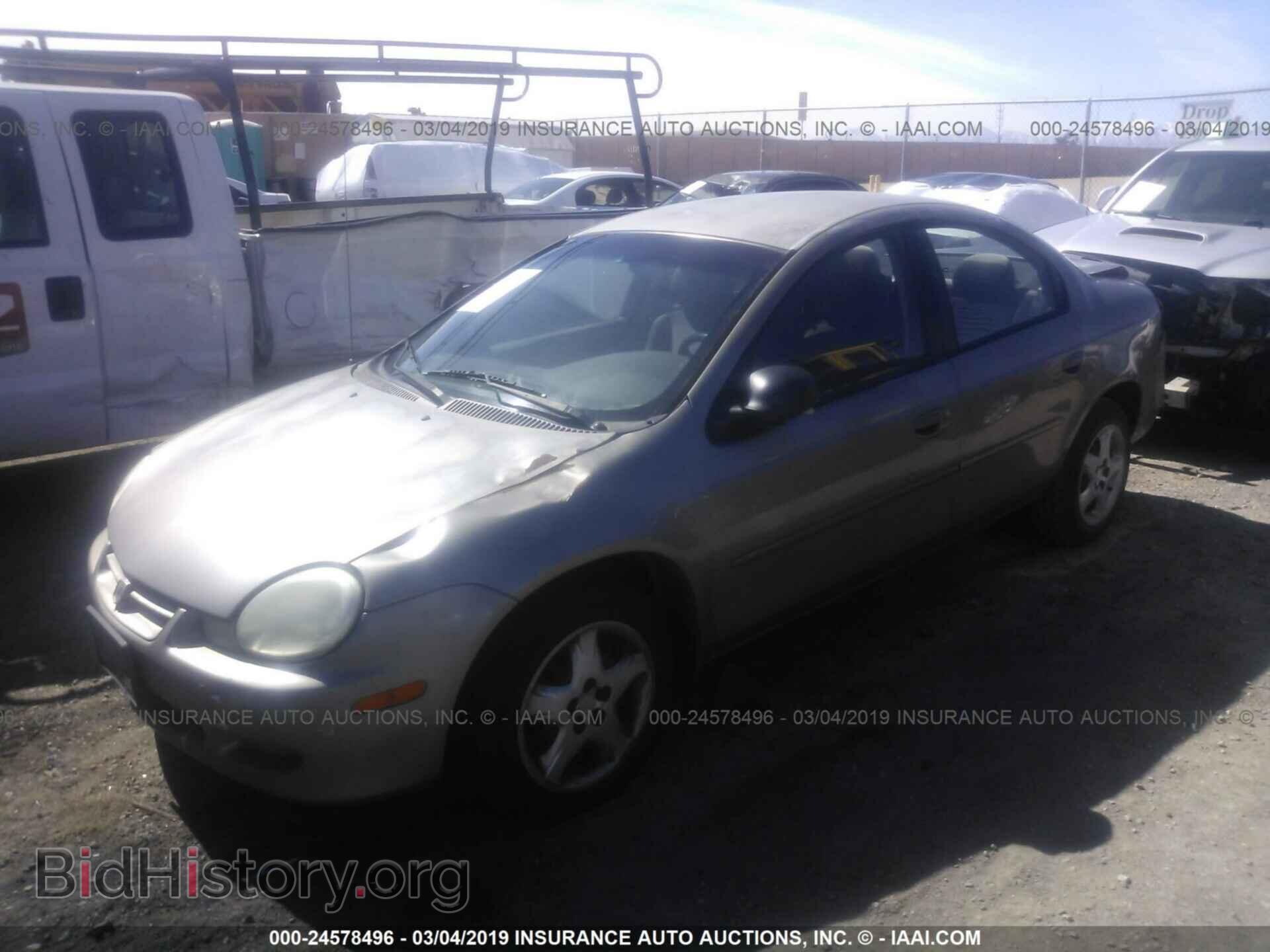 2002 DODGE NEON - VIN: 1B3AS46C72D595384 - Фото 2