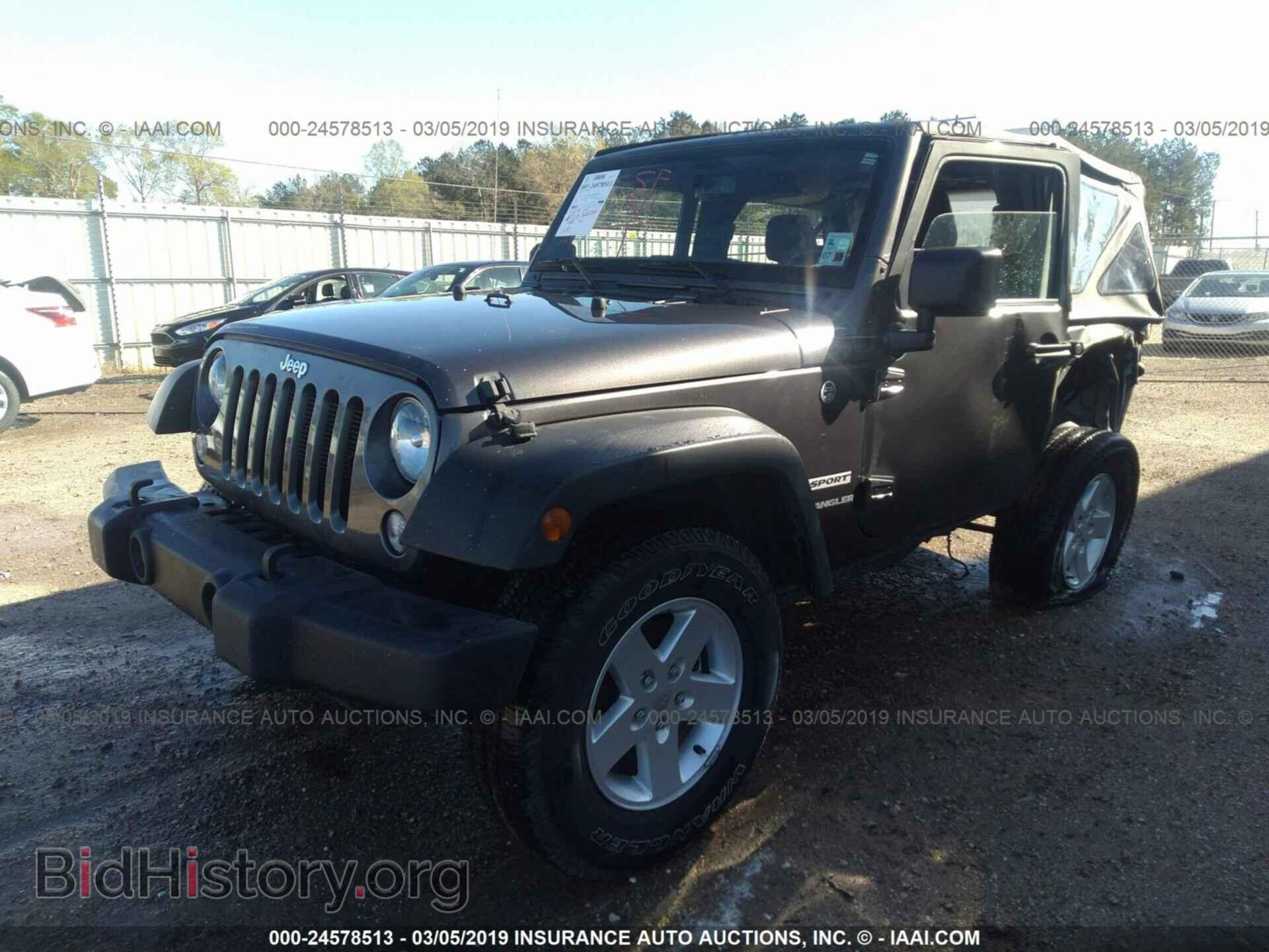 2017 JEEP WRANGLER - VIN: 1C4AJWAG1HL664348 - Фото 2