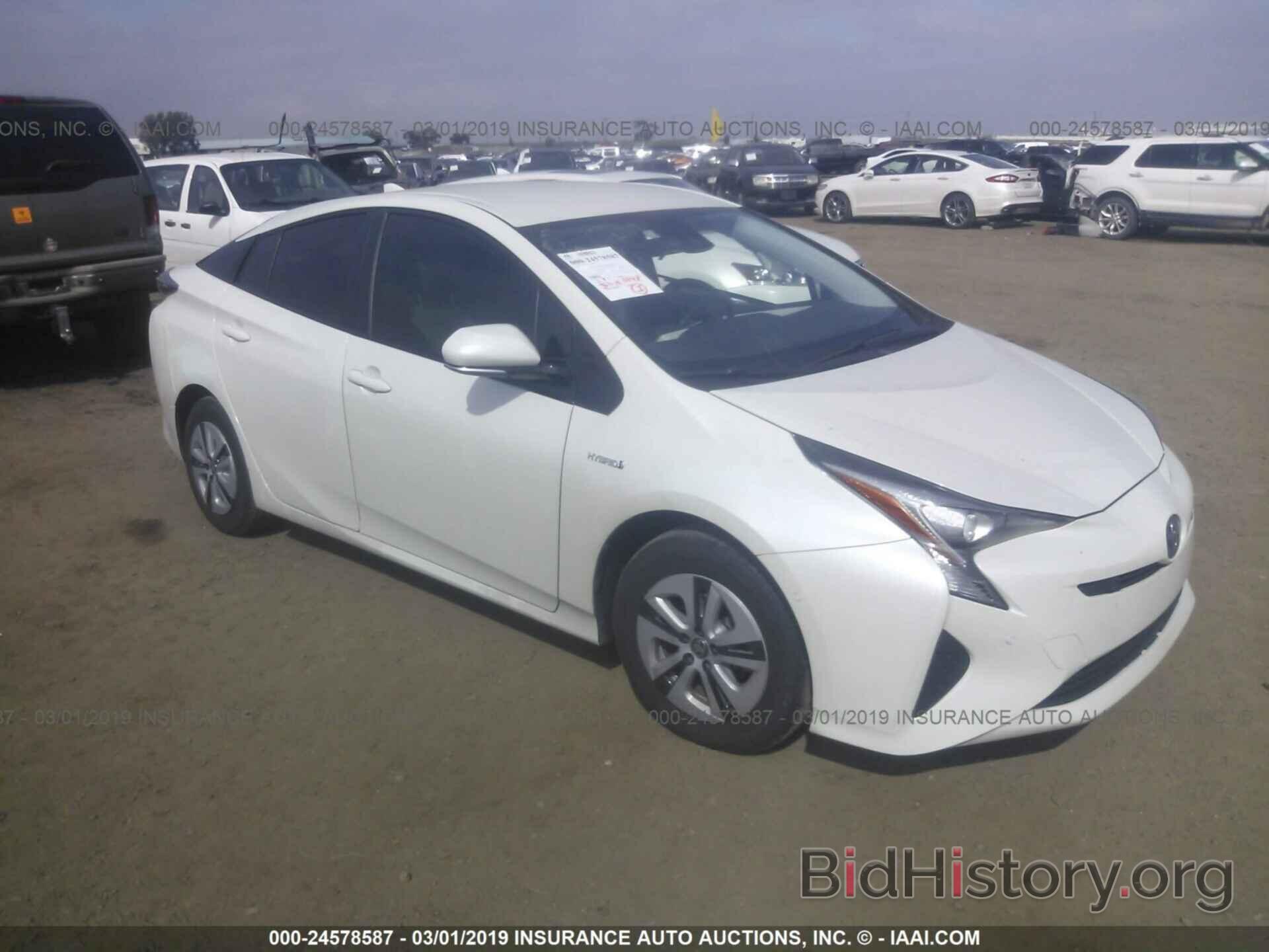 Photo JTDKBRFUXJ3066508 - TOYOTA PRIUS 2018