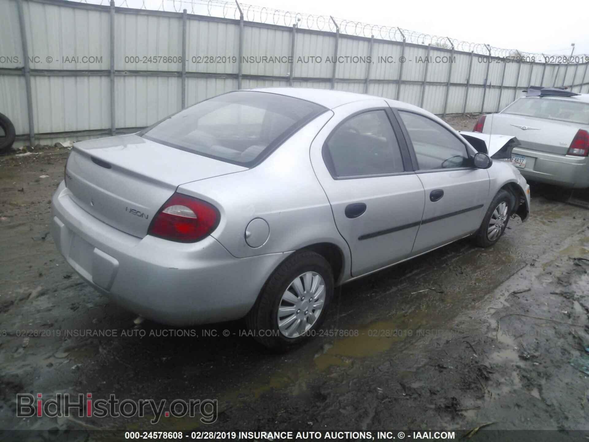 2004 DODGE NEON - VIN: 1B3ES26CX4D587871 - Photo 4