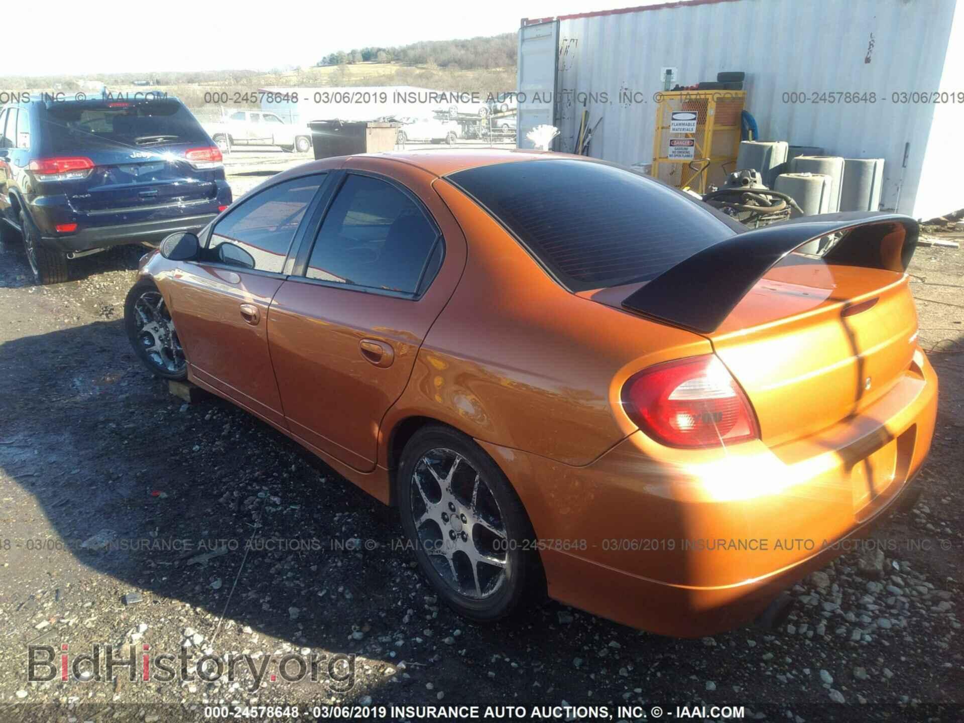 2005 DODGE NEON - VIN: 1B3ES66S05D139302 - Фото 3