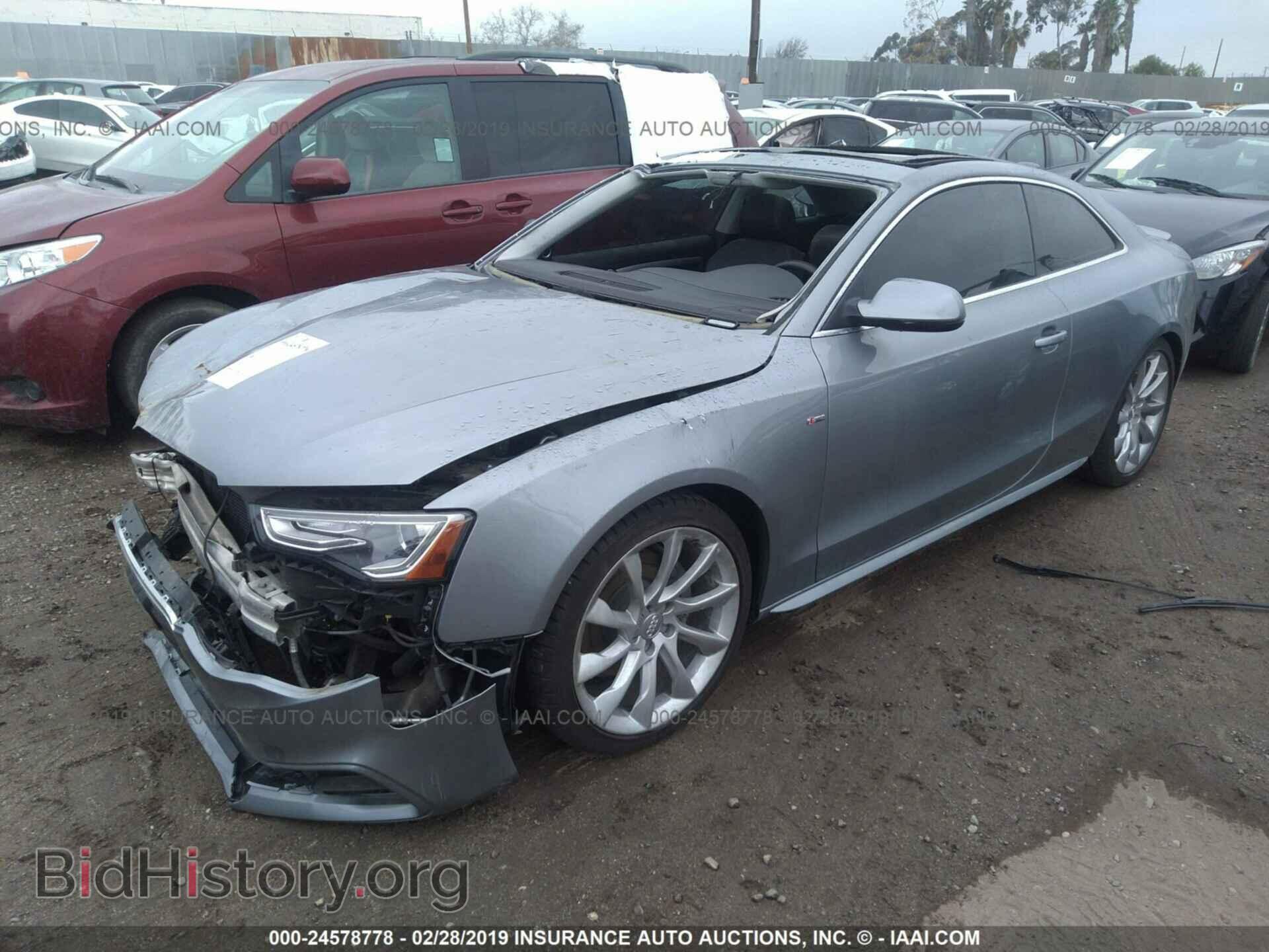 2015 AUDI A5 - VIN: WAUMFAFRXFA032756 - Фото 2