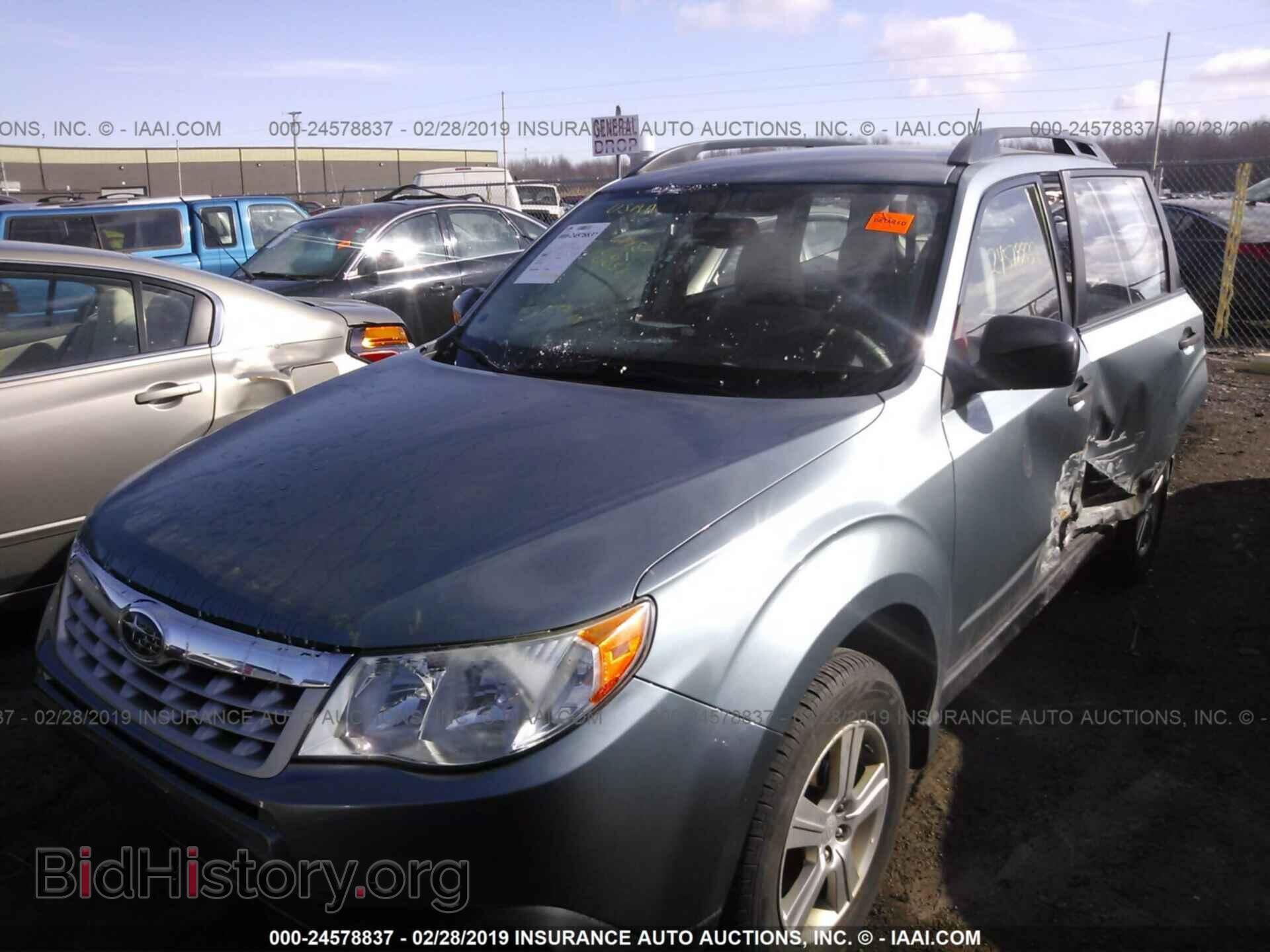 2012 SUBARU FORESTER - VIN: JF2SHBBC6CH432328 - Фото 2