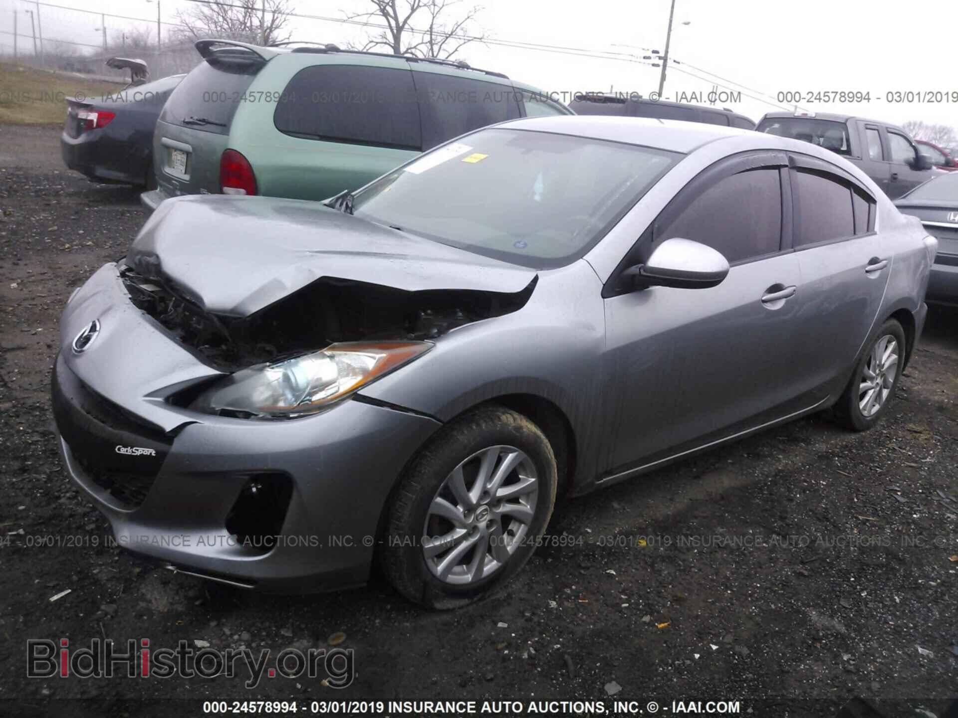 2012 MAZDA 3 - VIN: JM1BL1V70C1627212 - Фото 2
