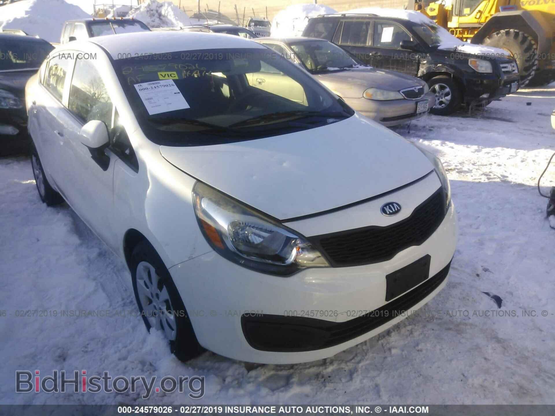 Photo KNADM4A30D6236220 - KIA RIO 2013