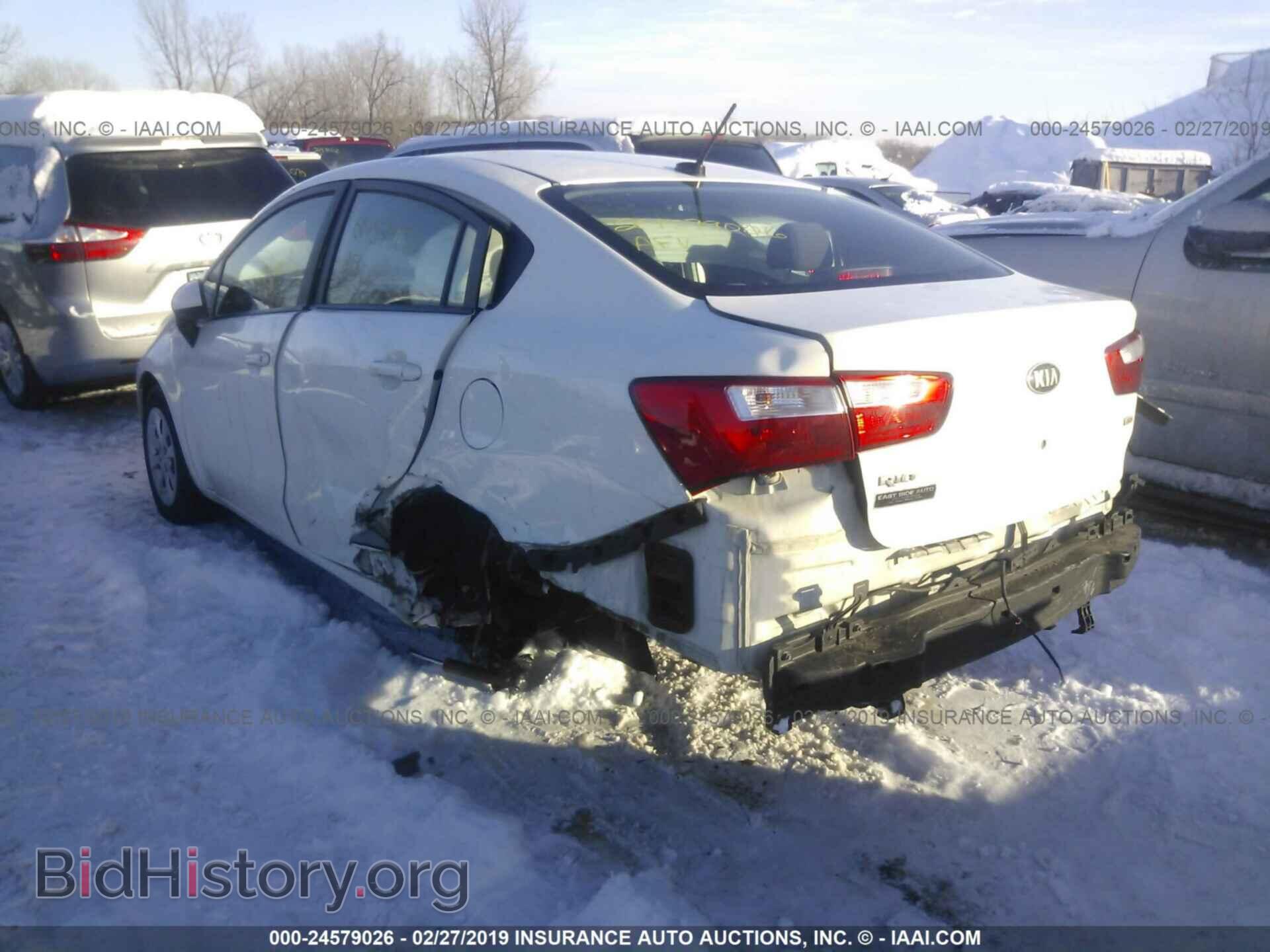 2013 KIA RIO - VIN: KNADM4A30D6236220 - Фото 3
