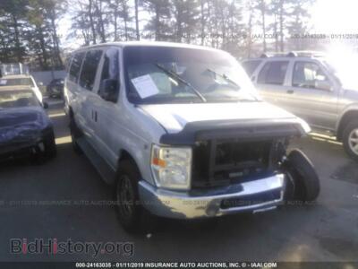 2008 Ford ECONOLINE, серебристый — VIN 1FBSS31L18DA16911, IAAI