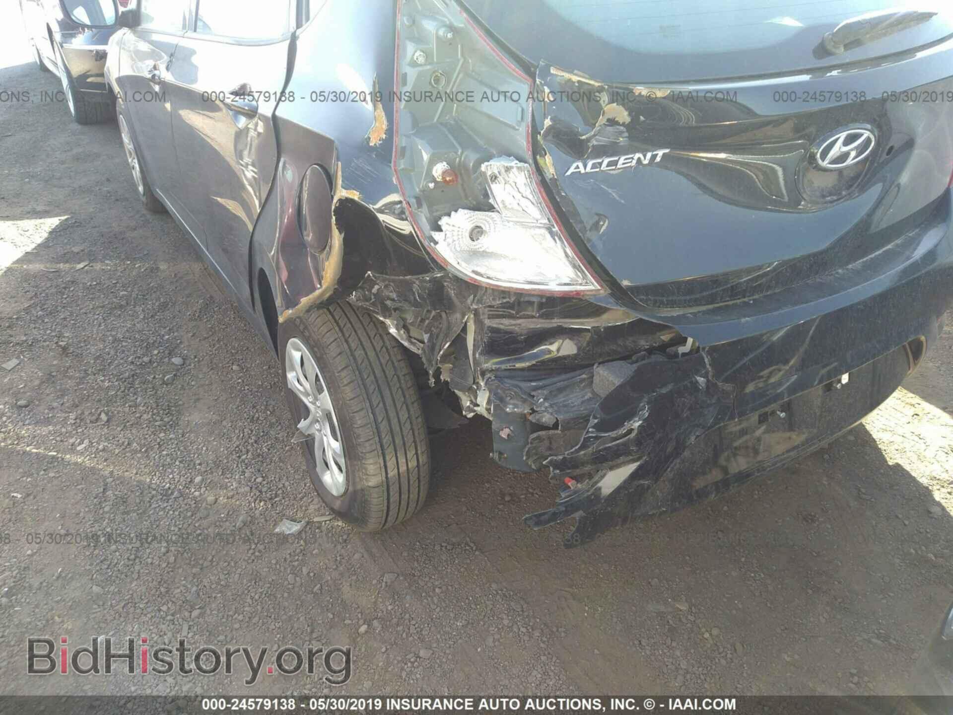 2013 HYUNDAI ACCENT - VIN: KMHCT5AE9DU083286 - Фото 6